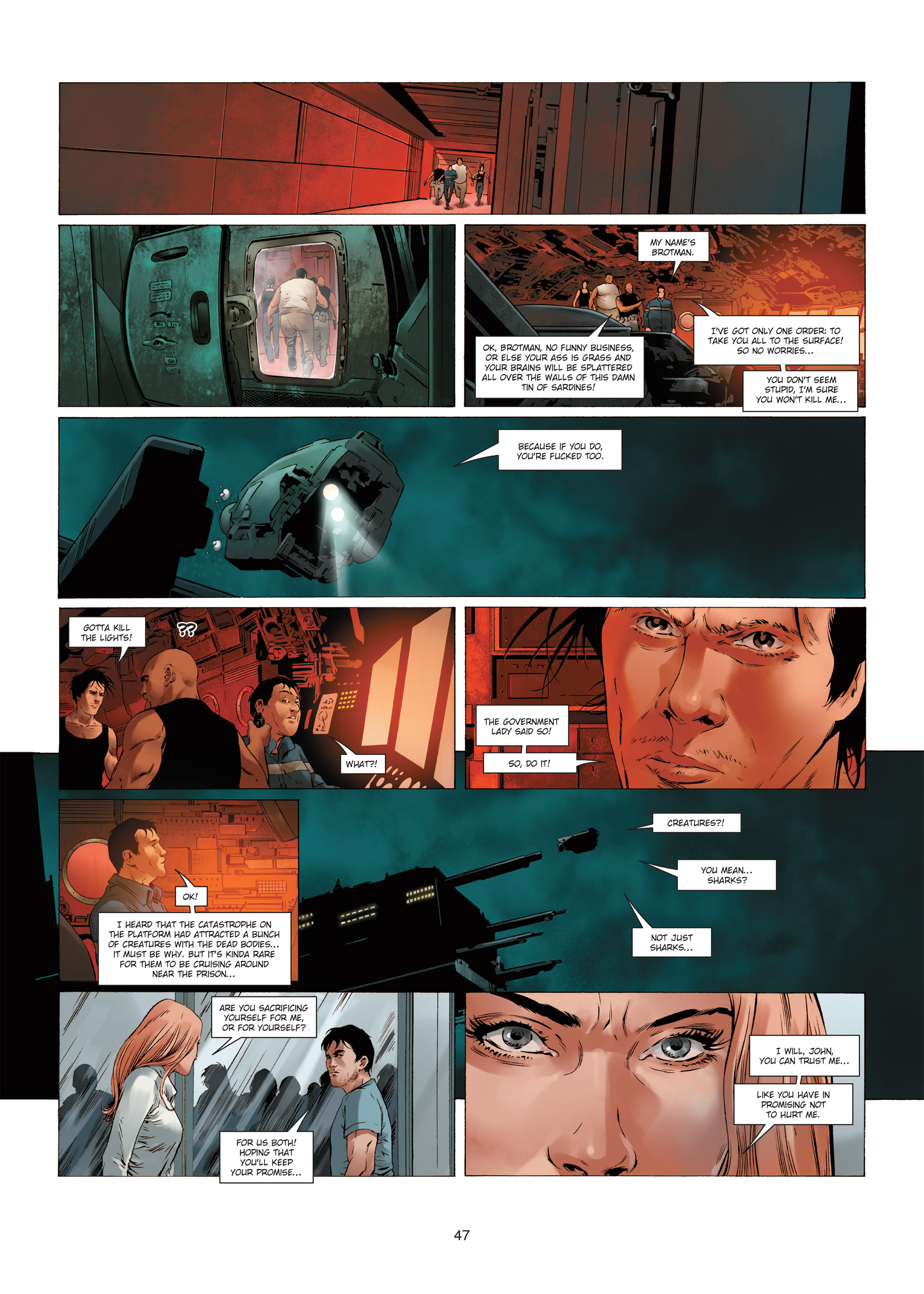 Read online Deepwater Prison comic -  Issue #3 - 47