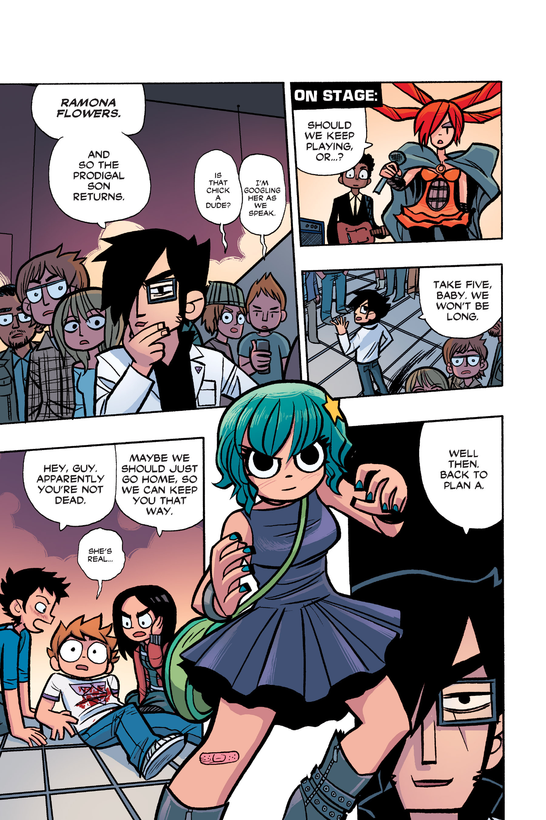 Read online Scott Pilgrim comic -  Issue #6 - 144