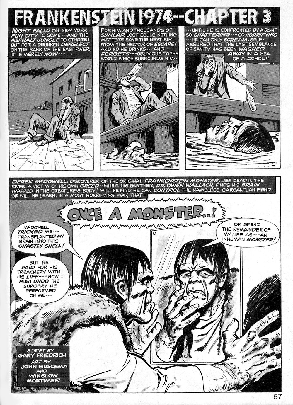 Read online Monsters Unleashed (1973) comic -  Issue #5 - 54