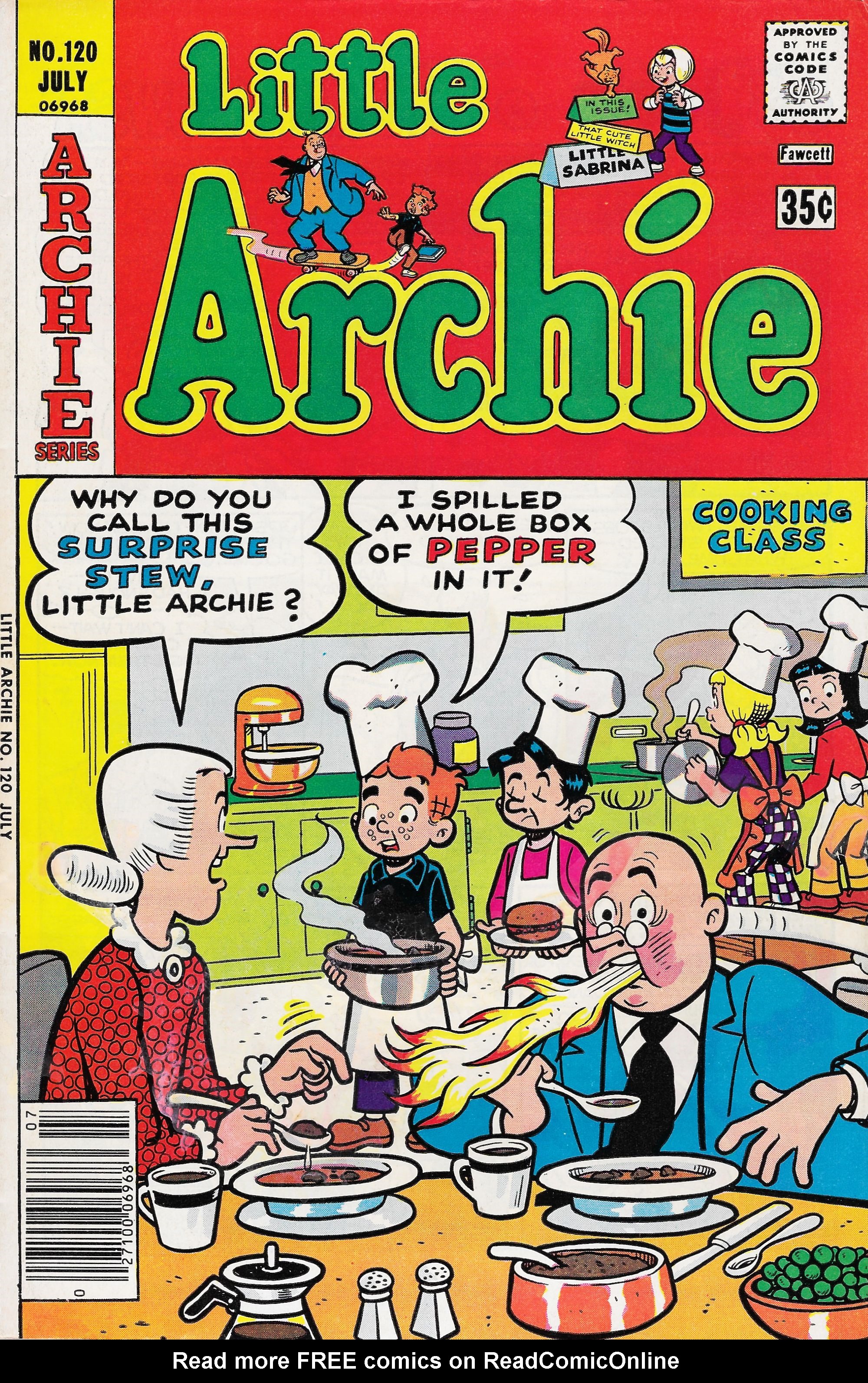 Read online The Adventures of Little Archie comic -  Issue #120 - 1