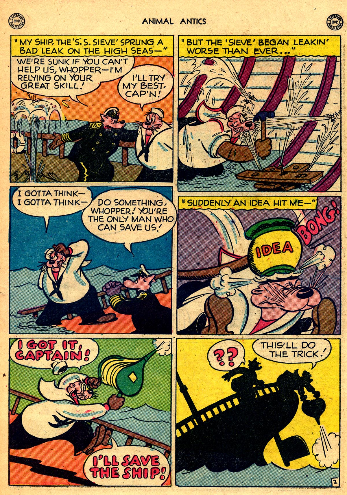 Read online Animal Antics comic -  Issue #8 - 21