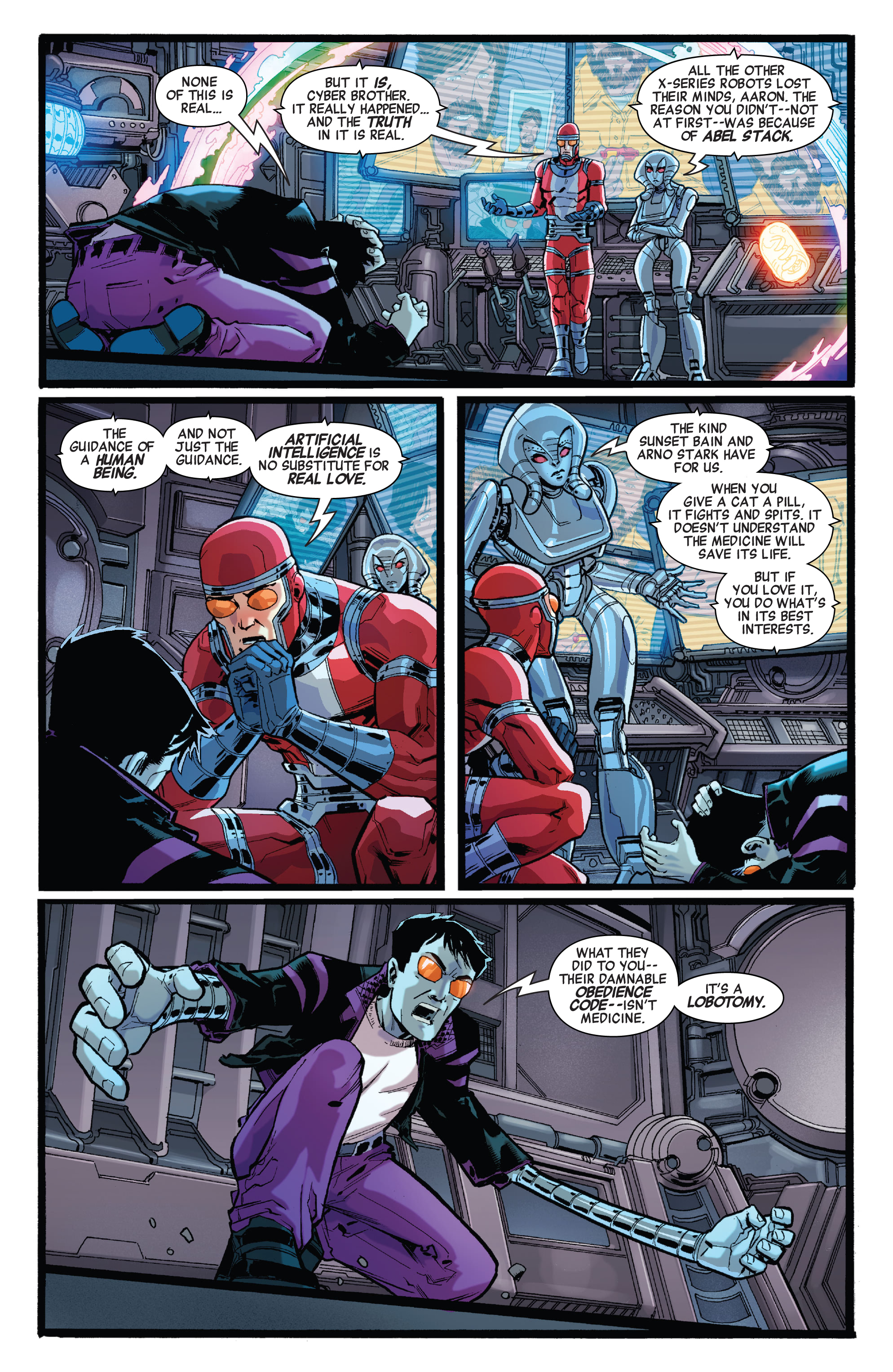 Read online 2020 Machine Man comic -  Issue #2 - 8