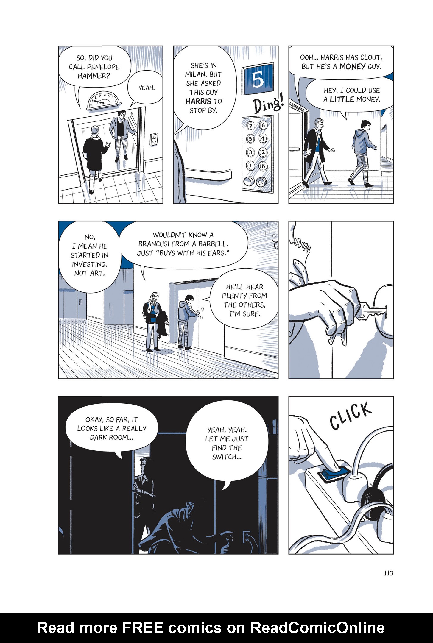 Read online The Sculptor comic -  Issue # Part 1 - 110