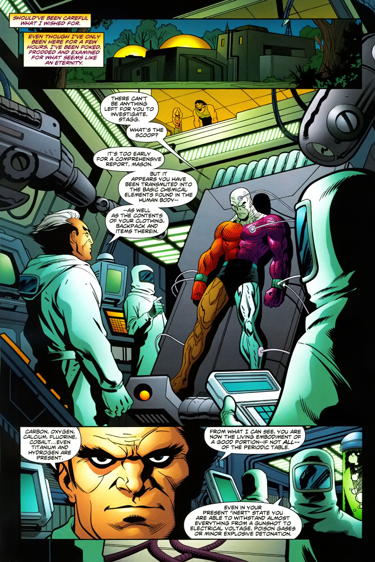 Read online Metamorpho: Year One comic -  Issue #3 - 6