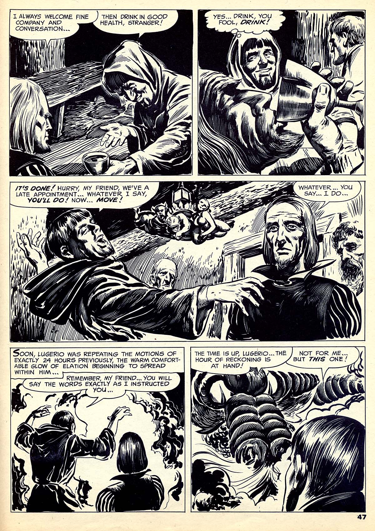 Read online Creepy (1964) comic -  Issue #11 - 47