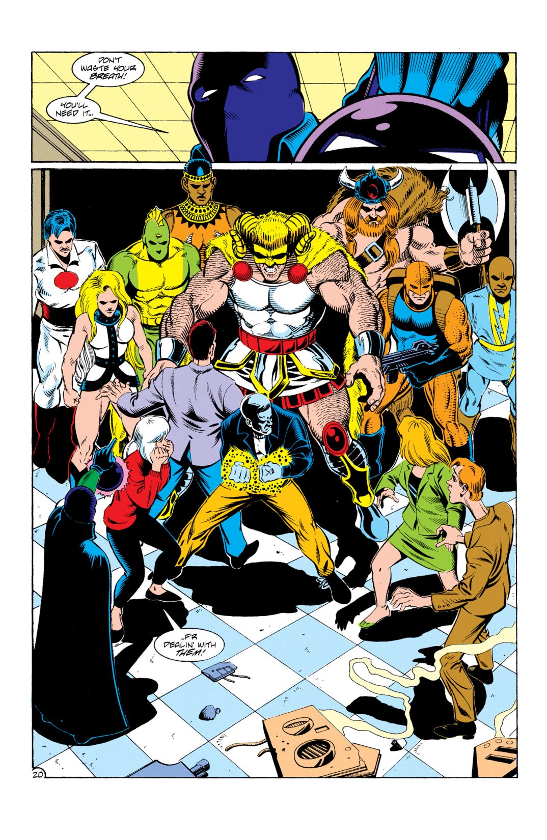 Read online Justice League Europe comic -  Issue #30 - 21