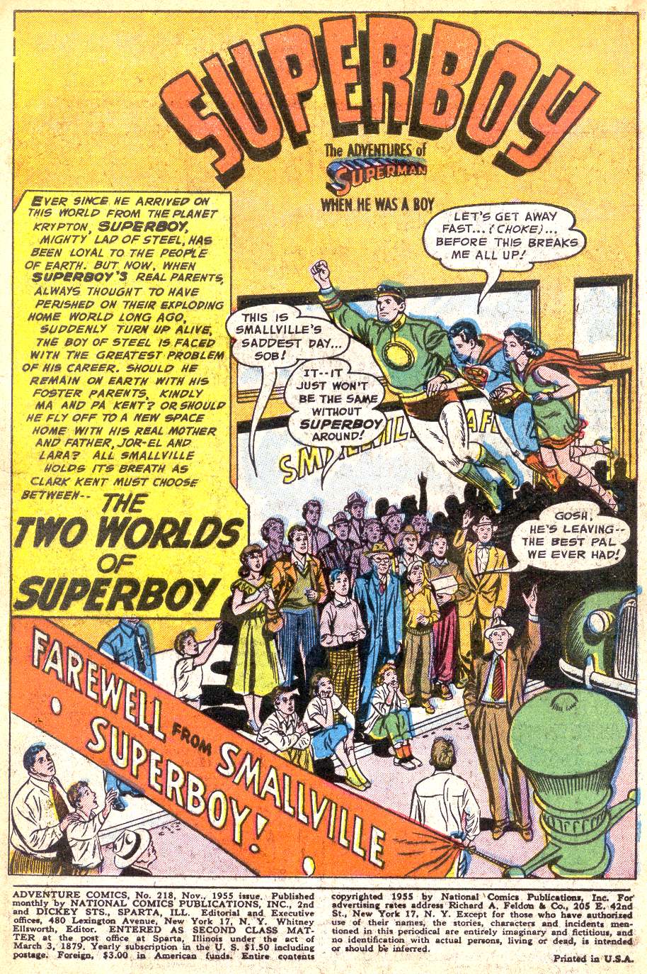 Read online Adventure Comics (1938) comic -  Issue #218 - 3