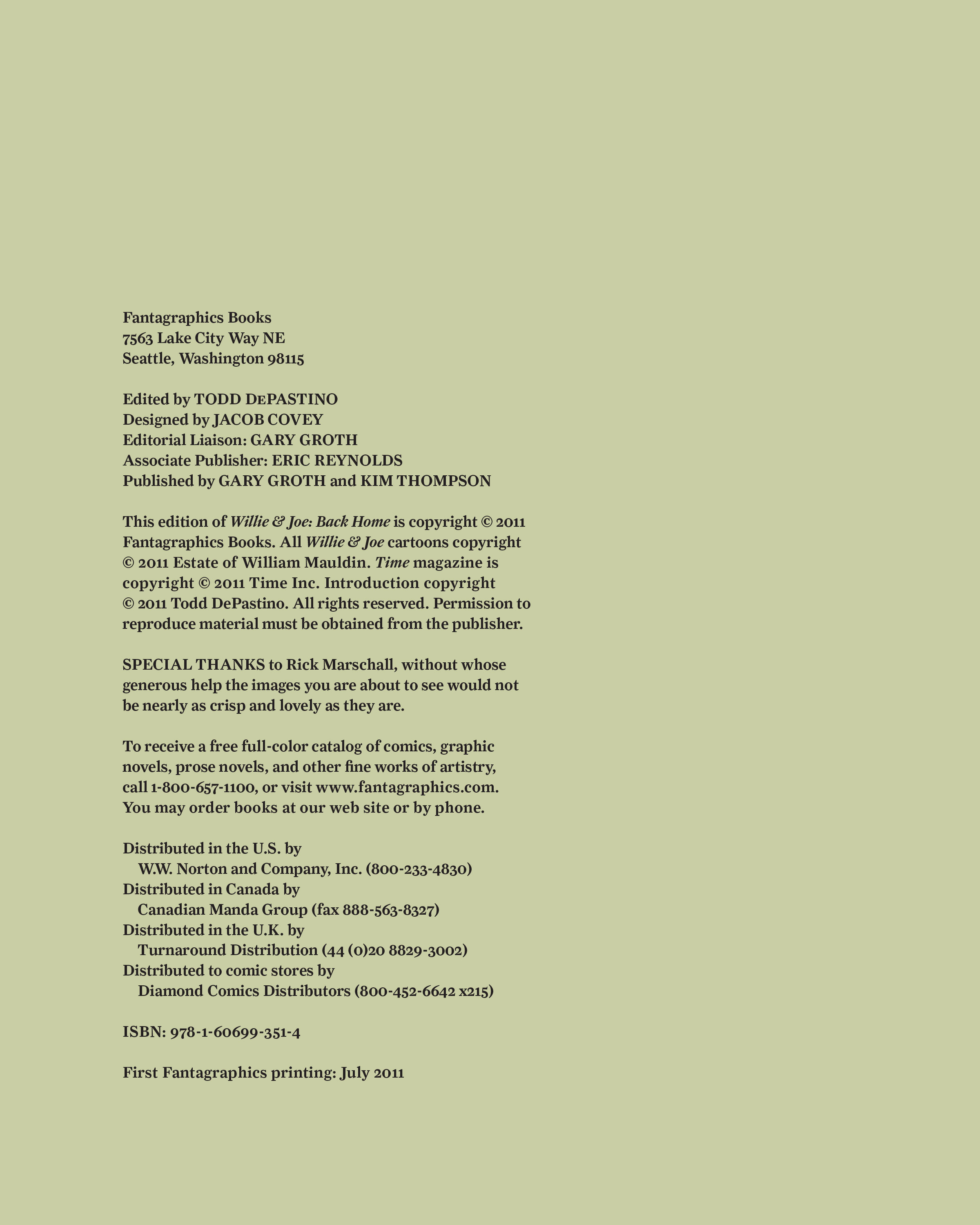 Read online Willie & Joe: Back Home comic -  Issue # TPB (Part 1) - 5