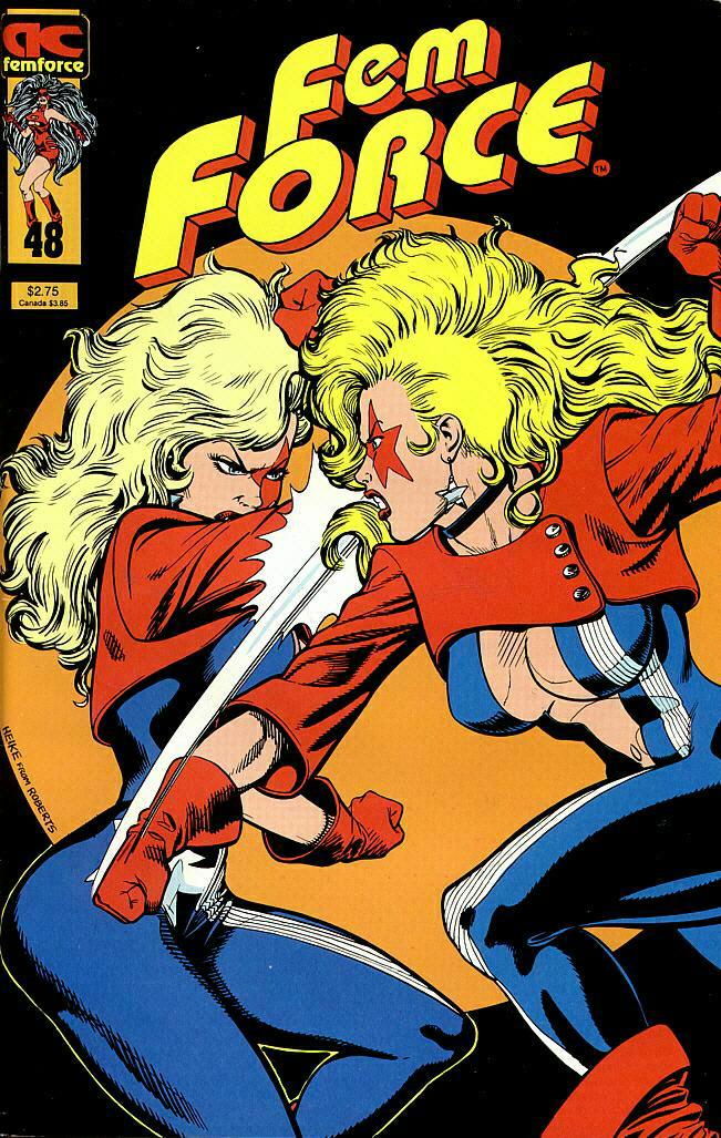 Read online Femforce comic -  Issue #48 - 2