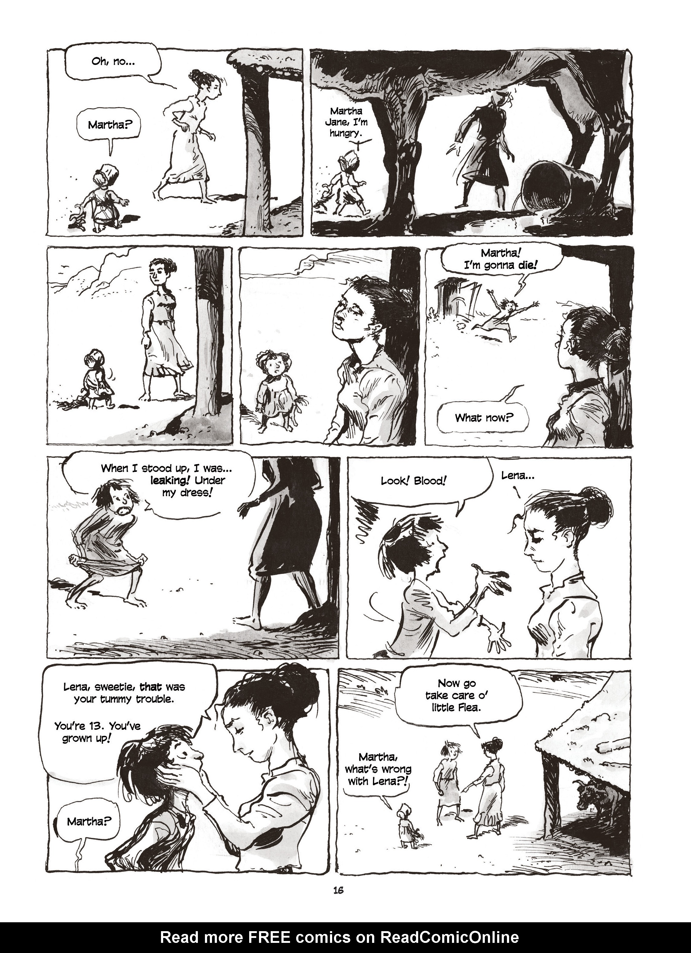 Read online Calamity Jane: The Calamitous Life of Martha Jane Cannary comic -  Issue # TPB (Part 1) - 16