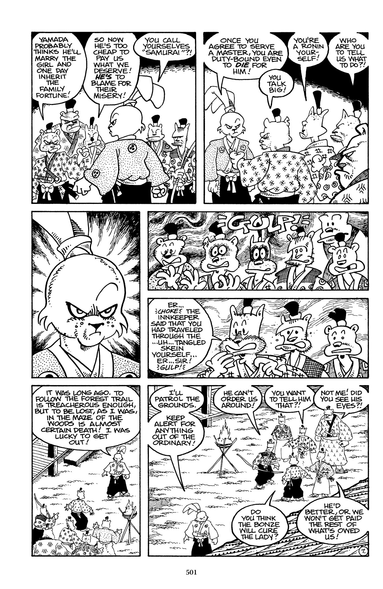 Read online The Usagi Yojimbo Saga comic -  Issue # TPB 1 - 490