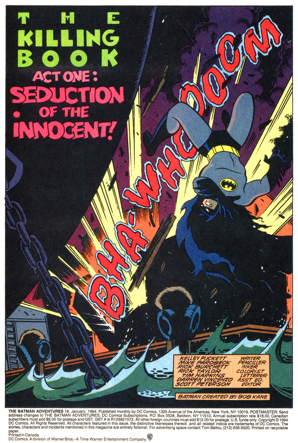 The Batman Adventures Issue #16 #18 - English 2