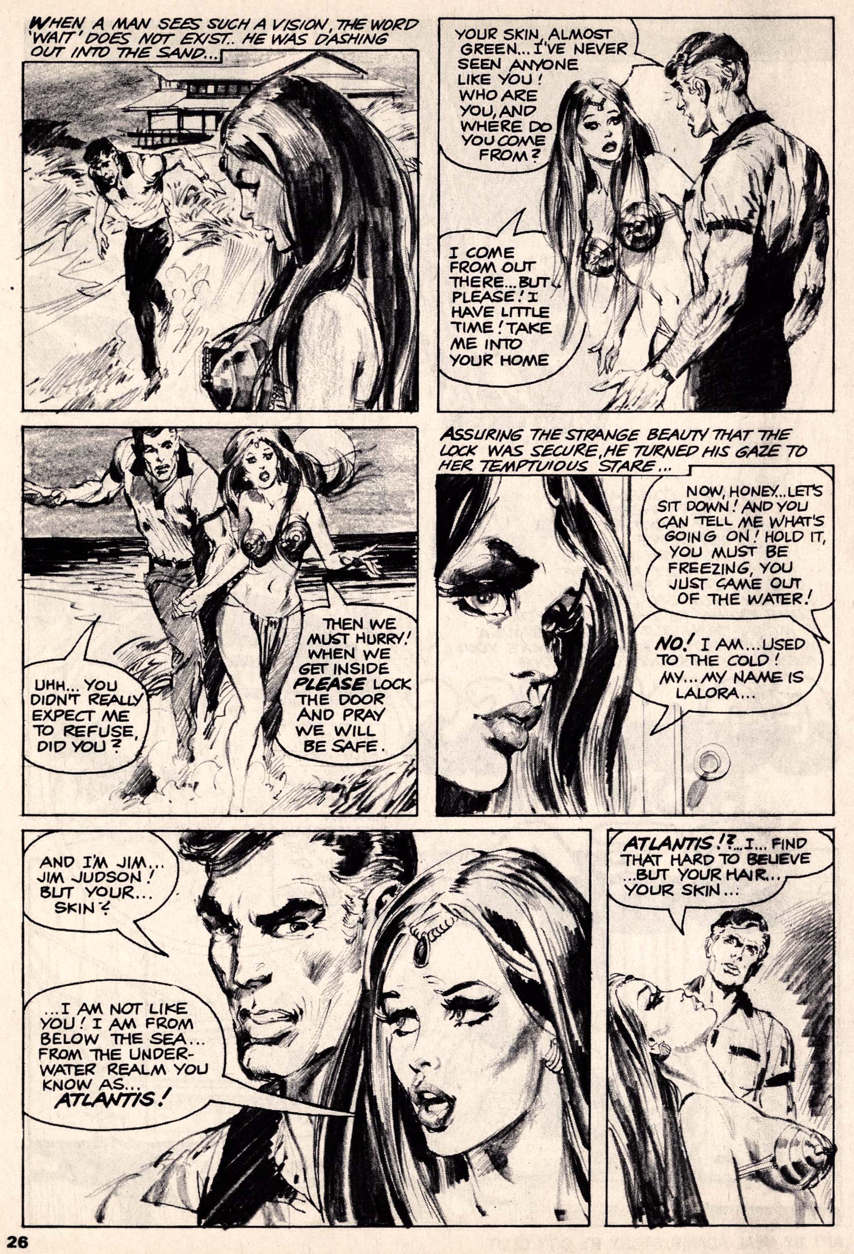 Read online Vampirella (1969) comic -  Issue # Annual 1972 - 26