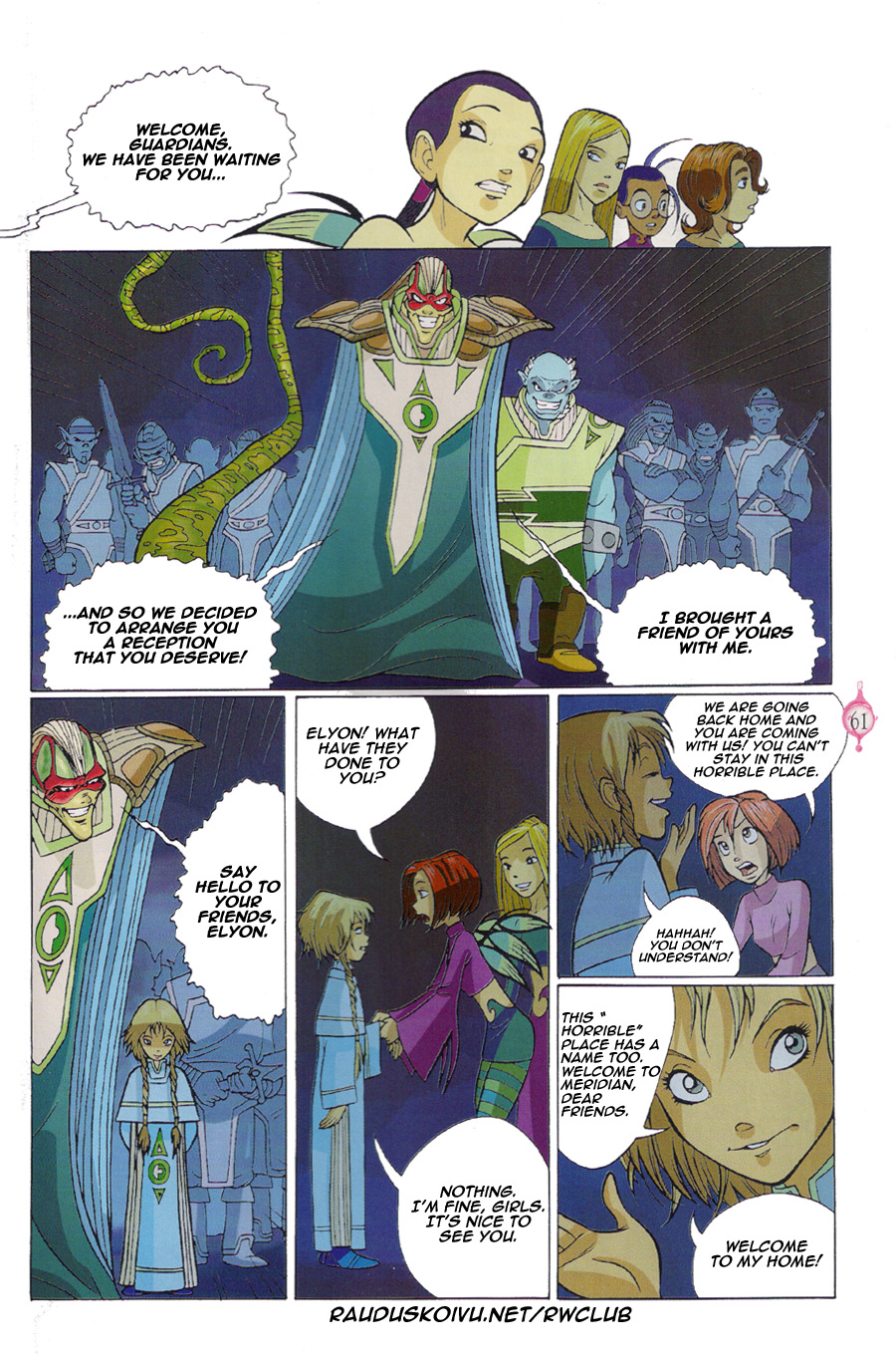 Read online W.i.t.c.h. comic -  Issue #3 - 54