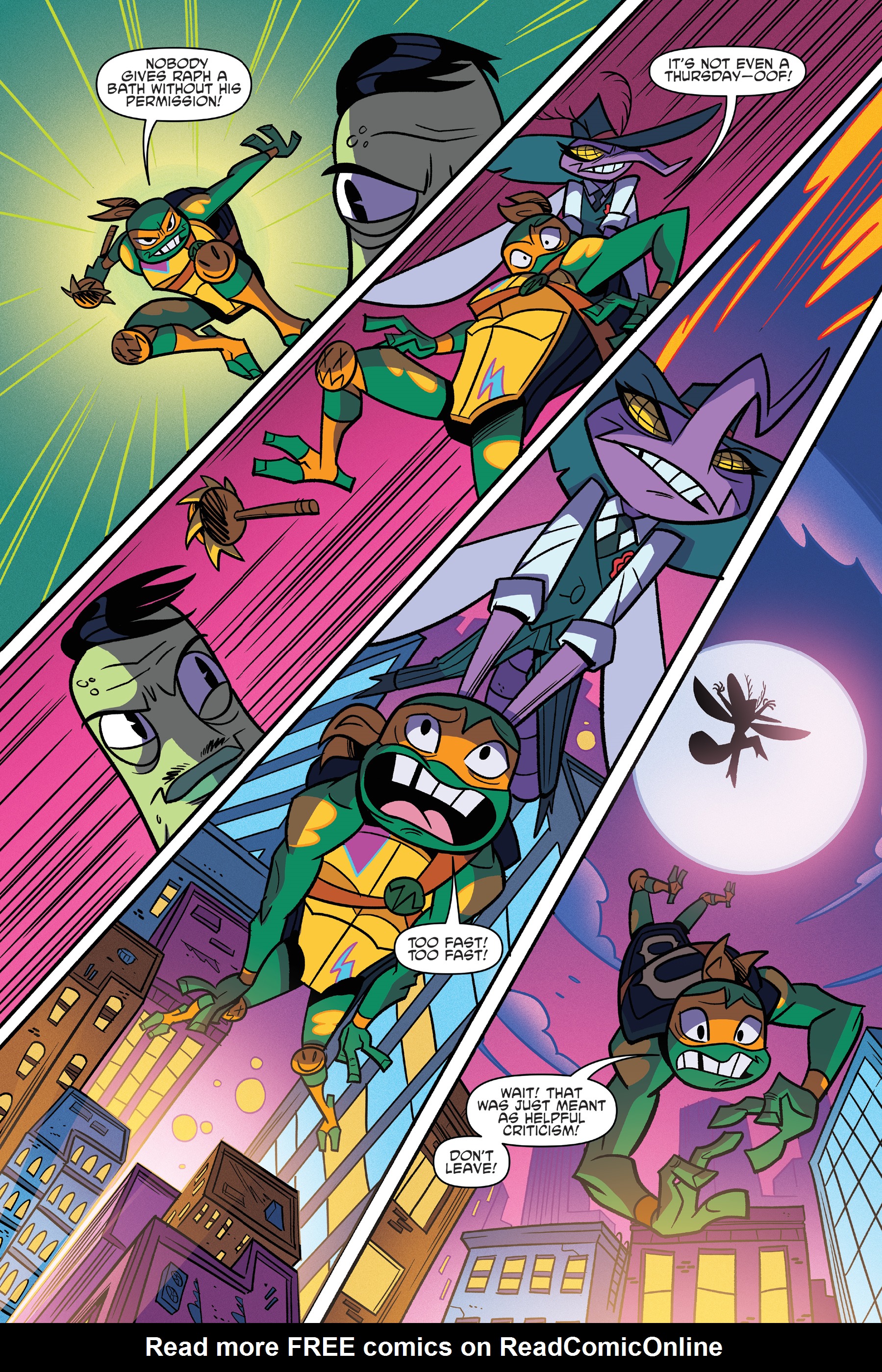 Read online Rise of the Teenage Mutant Ninja Turtles: Sound Off! comic -  Issue # _TPB - 22
