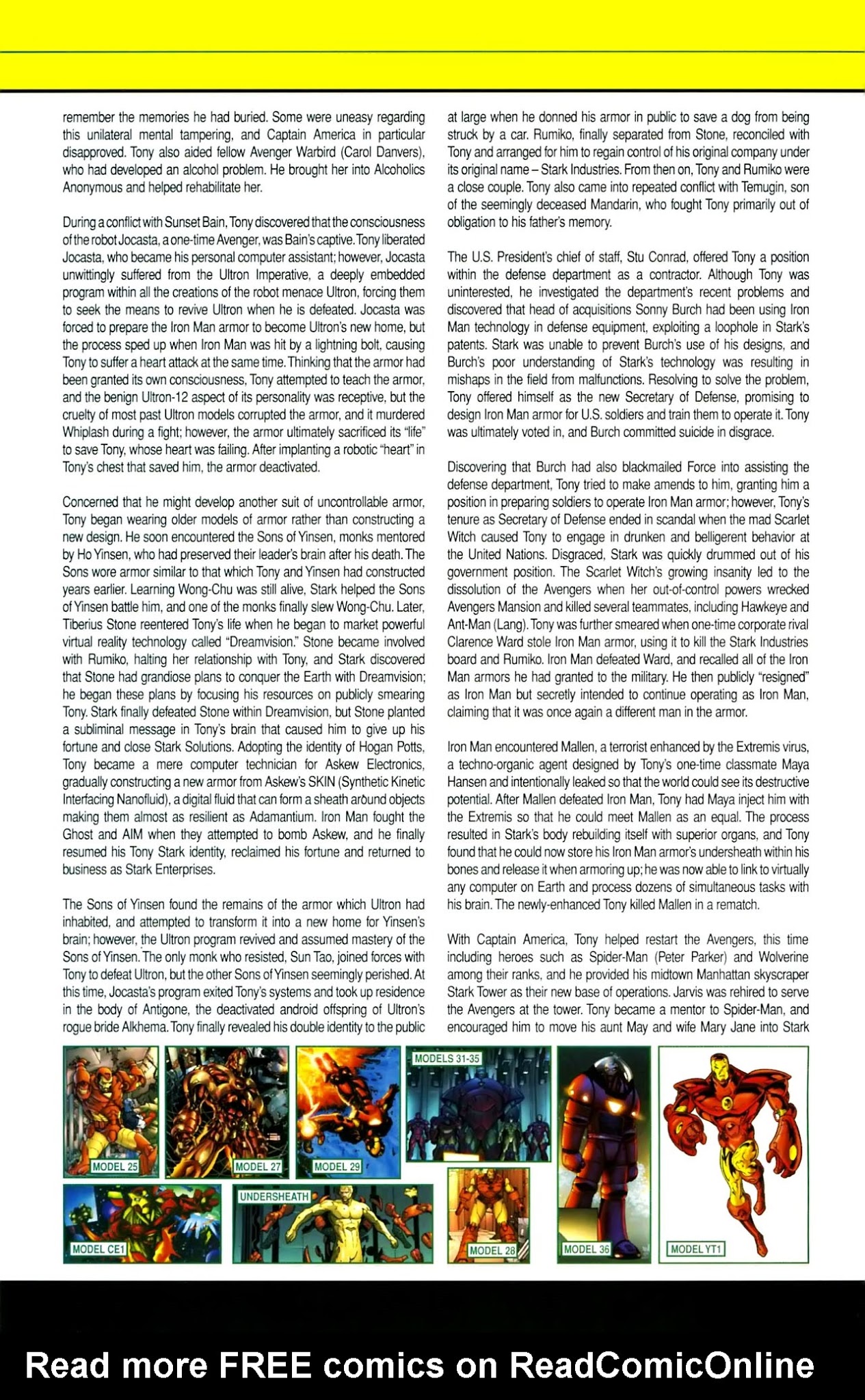 Read online Mighty Avengers: Most Wanted Files comic -  Issue # Full - 16