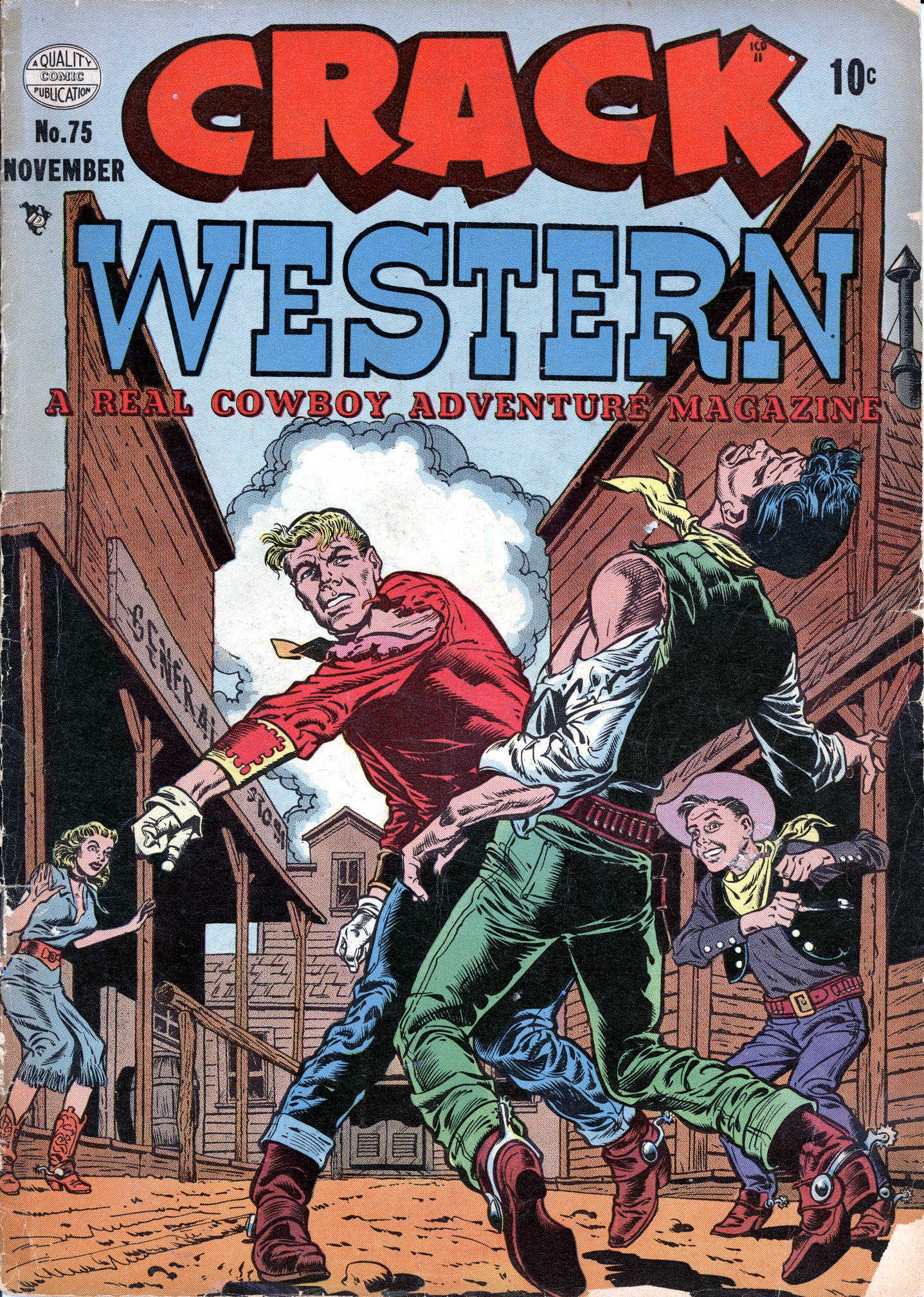 Read online Crack Western comic -  Issue #75 - 1