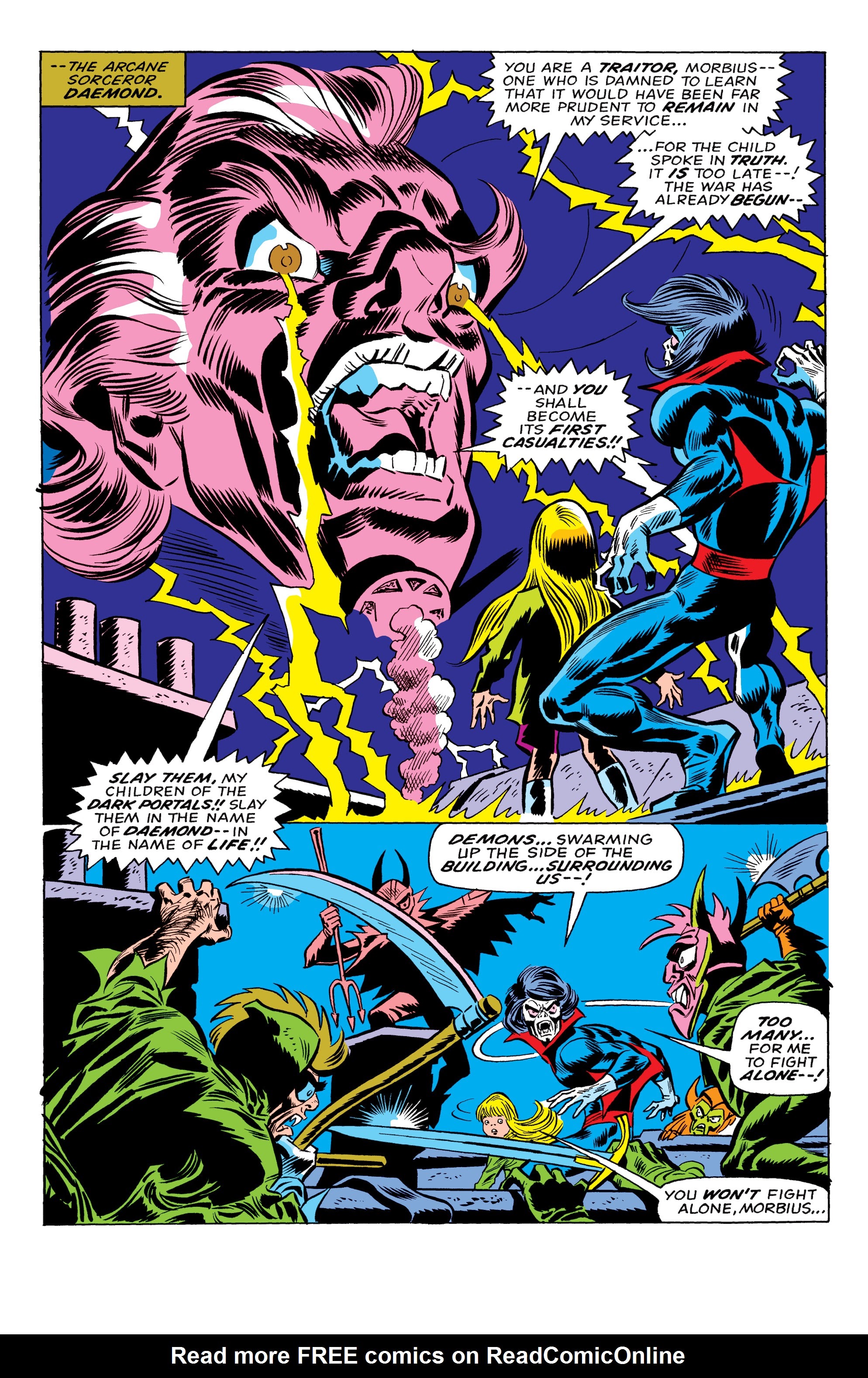 Read online Morbius Epic Collection comic -  Issue # The Living Vampire (Part 4) - 43