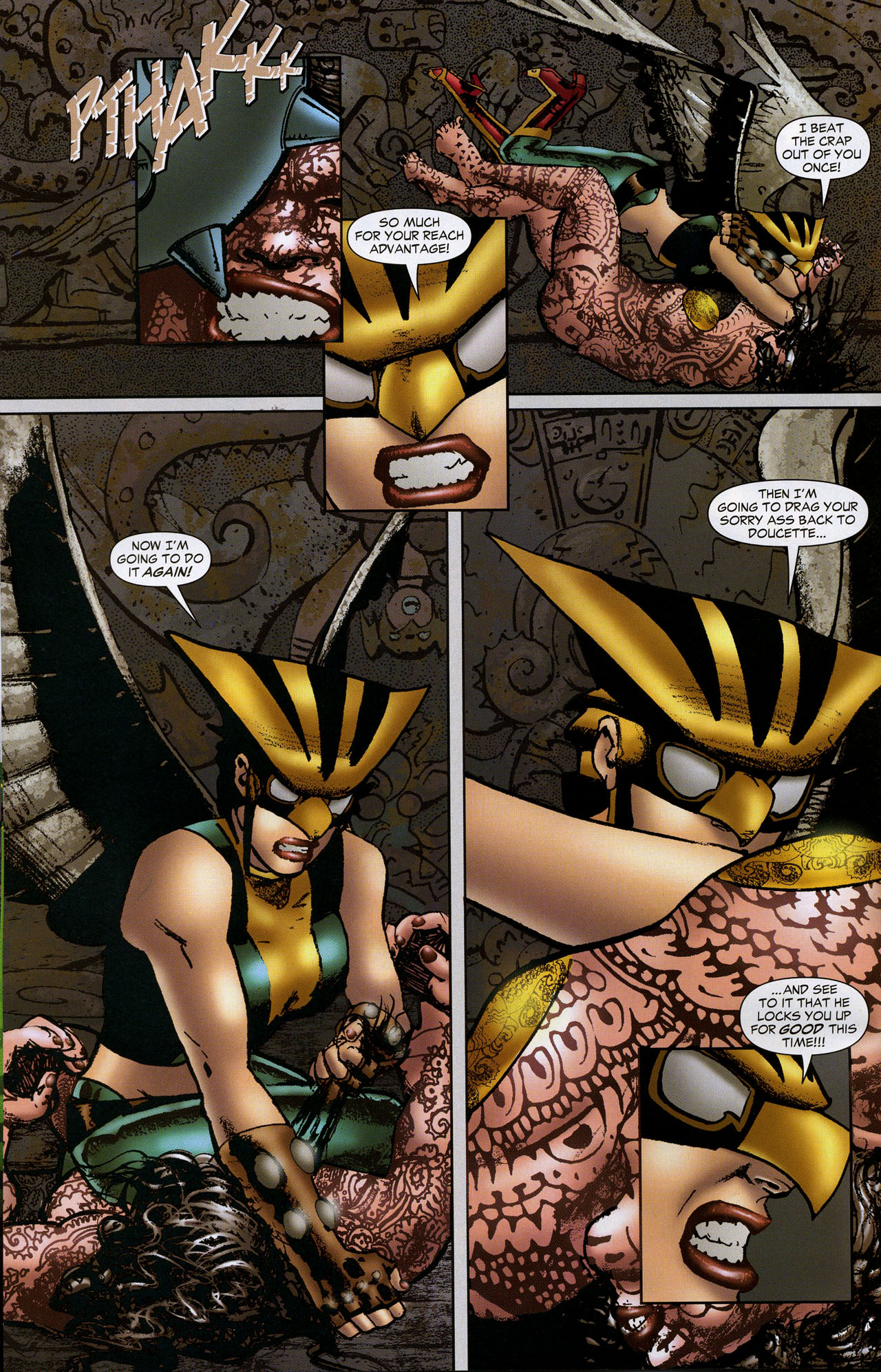 Read online Hawkgirl comic -  Issue #56 - 9