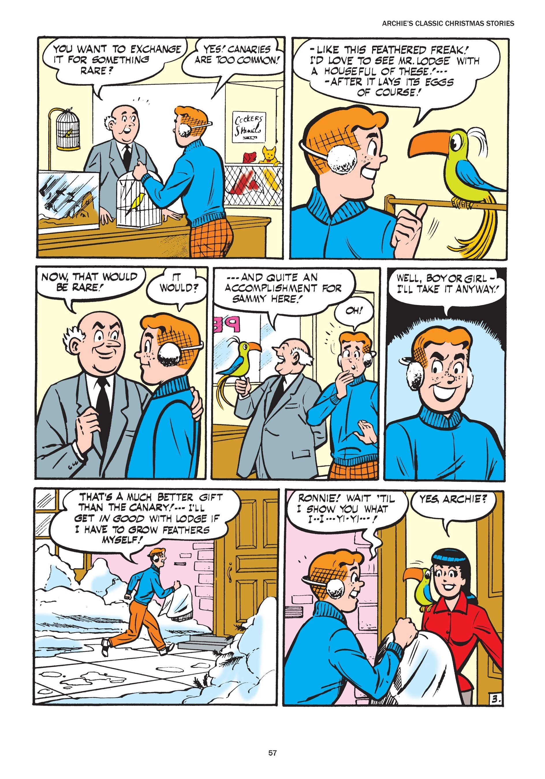 Read online Archie's Classic Christmas Stories comic -  Issue # TPB - 58