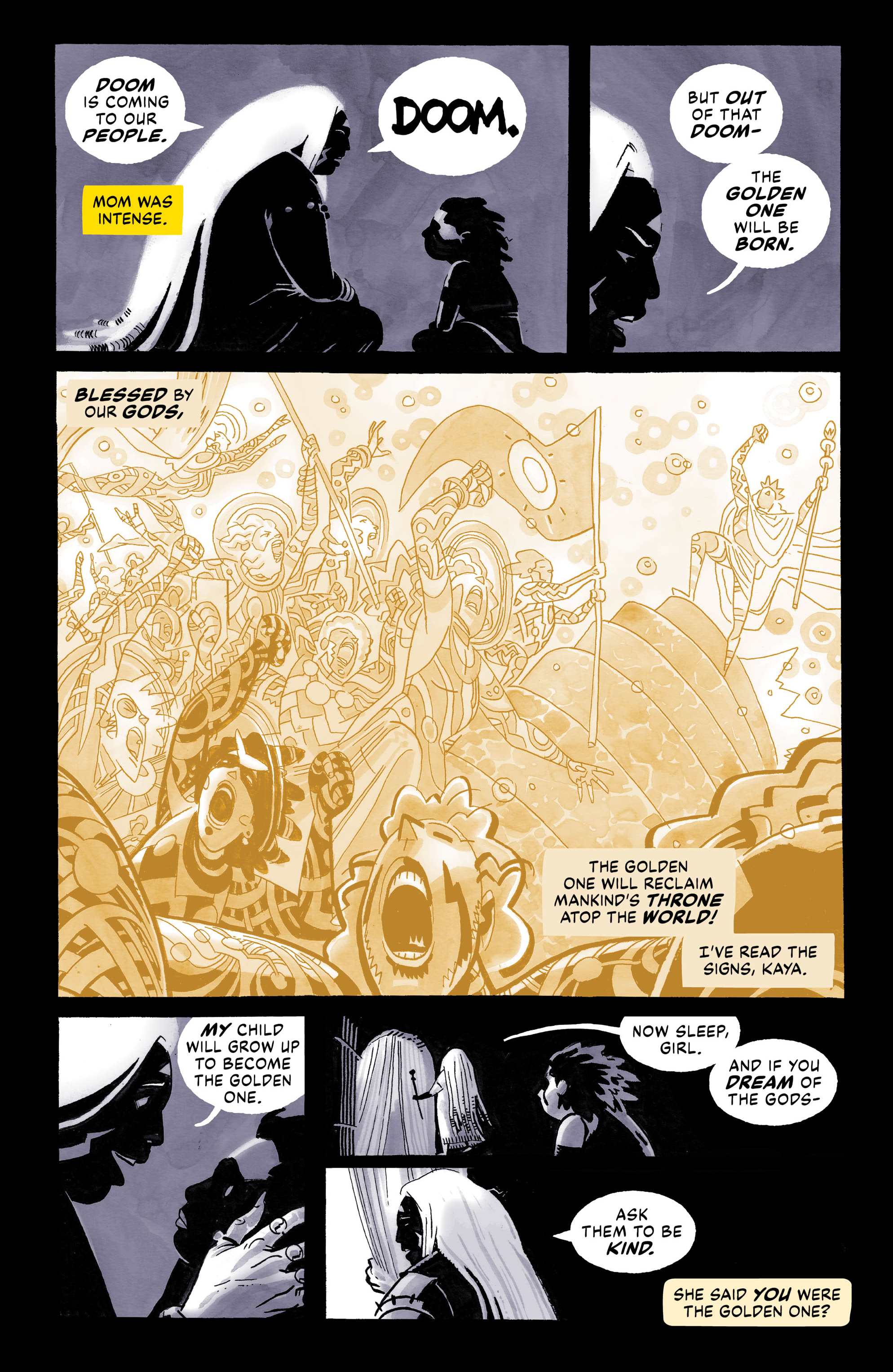 Read online Kaya comic -  Issue #6 - 5