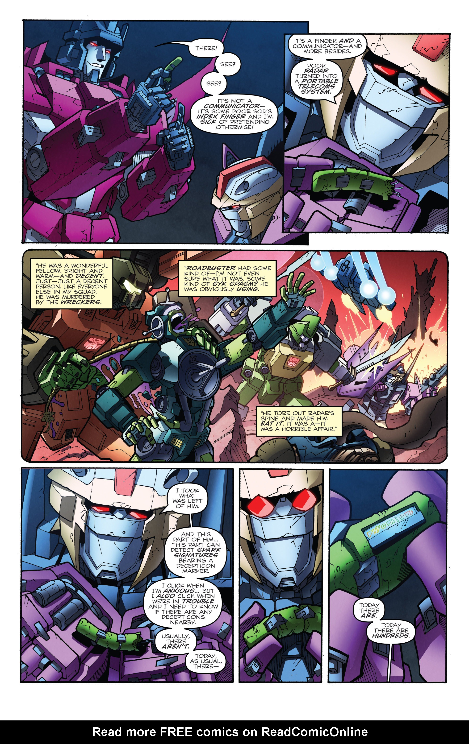 Read online The Transformers: More Than Meets The Eye comic -  Issue #46 - 10