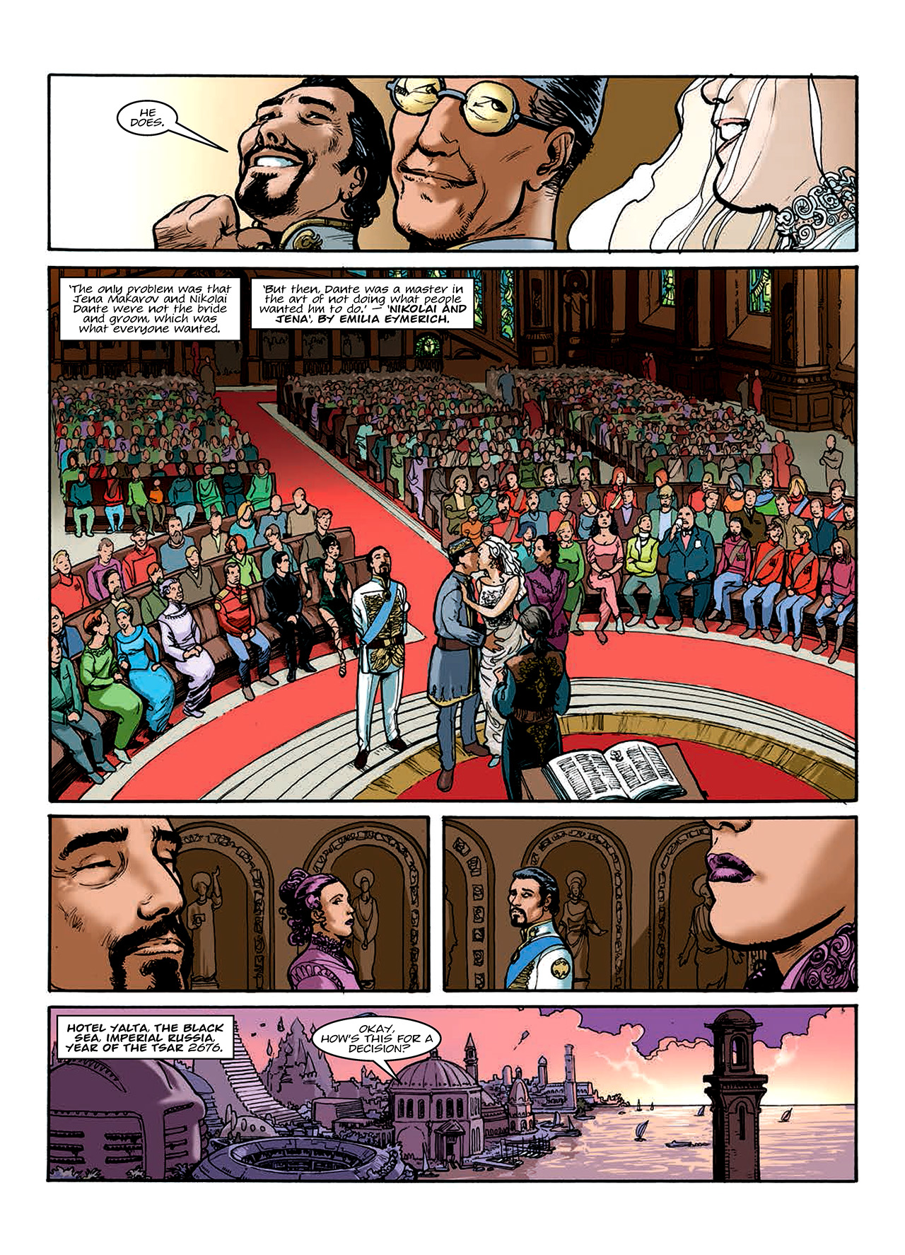 Read online Nikolai Dante comic -  Issue # TPB 10 - 80