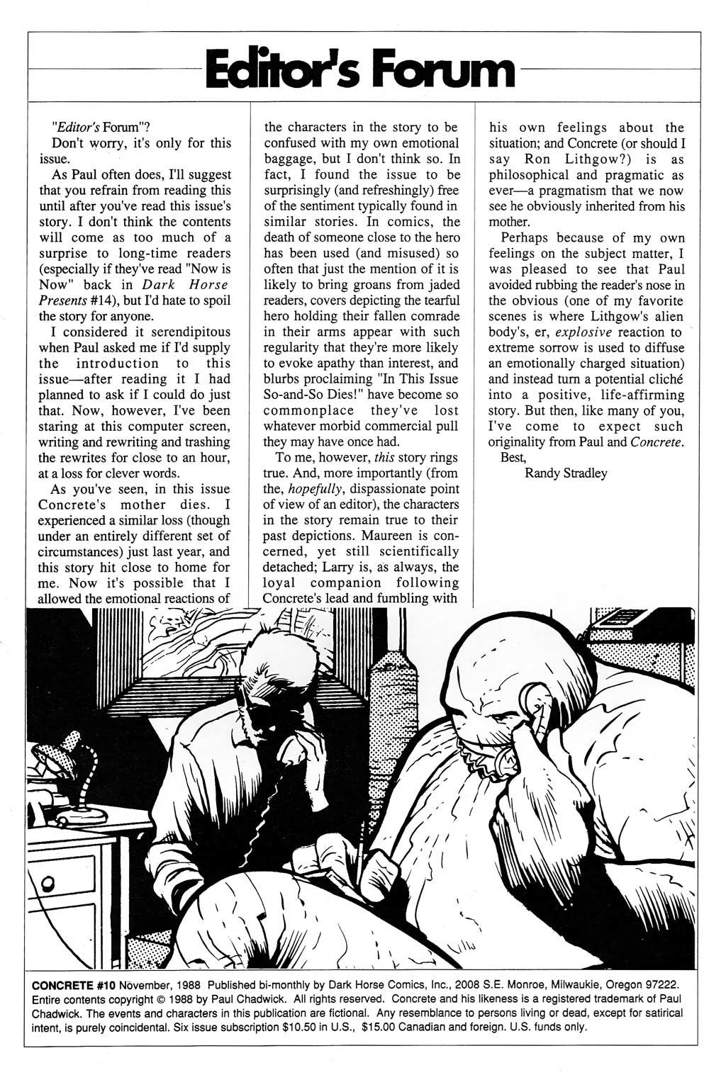 Read online Concrete comic -  Issue #10 - 2