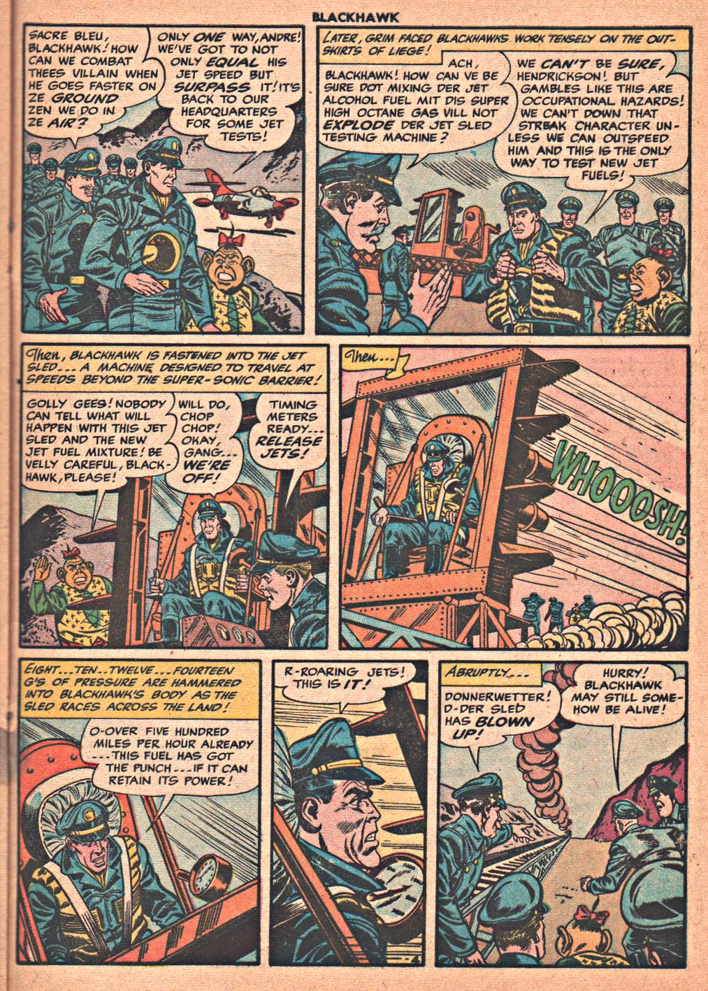 Read online Blackhawk (1957) comic -  Issue #85 - 29
