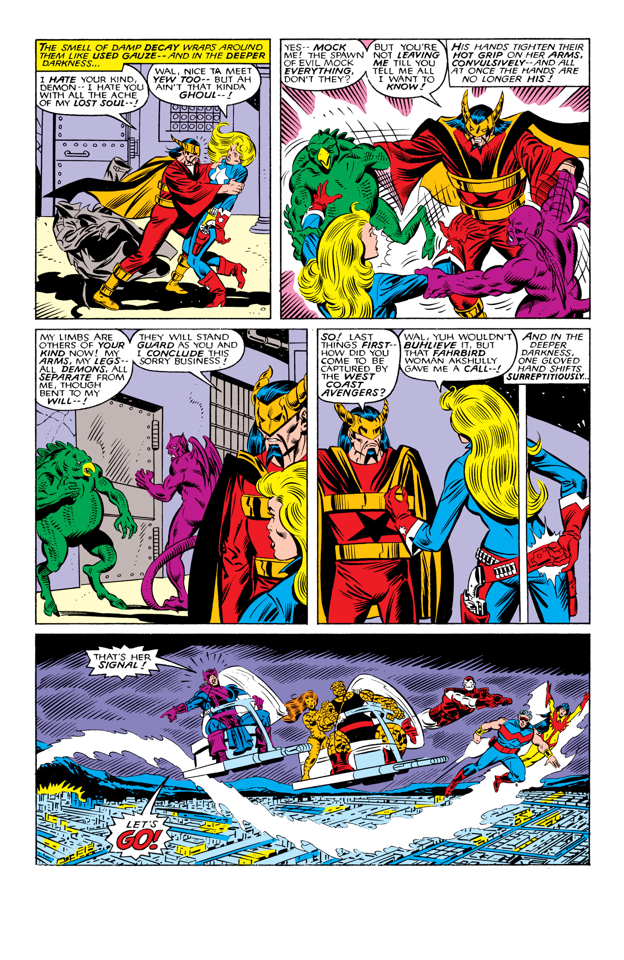 Read online Avengers West Coast Epic Collection: How The West Was Won comic -  Issue #Avengers West Coast Epic Collection Lost in Space-Time (Part 1) - 31