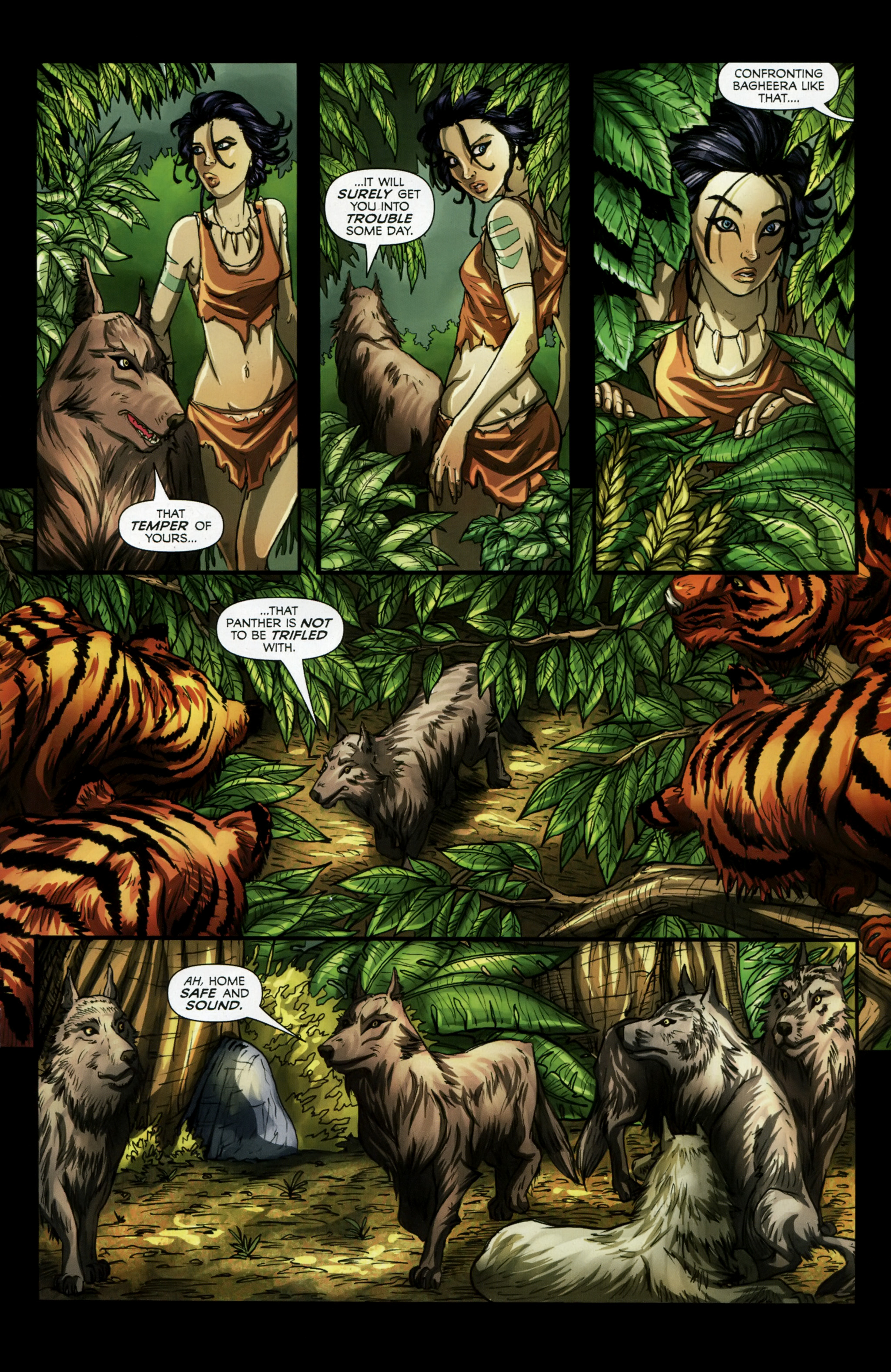 Read online Grimm Fairy Tales presents The Jungle Book comic -  Issue #1 - 21