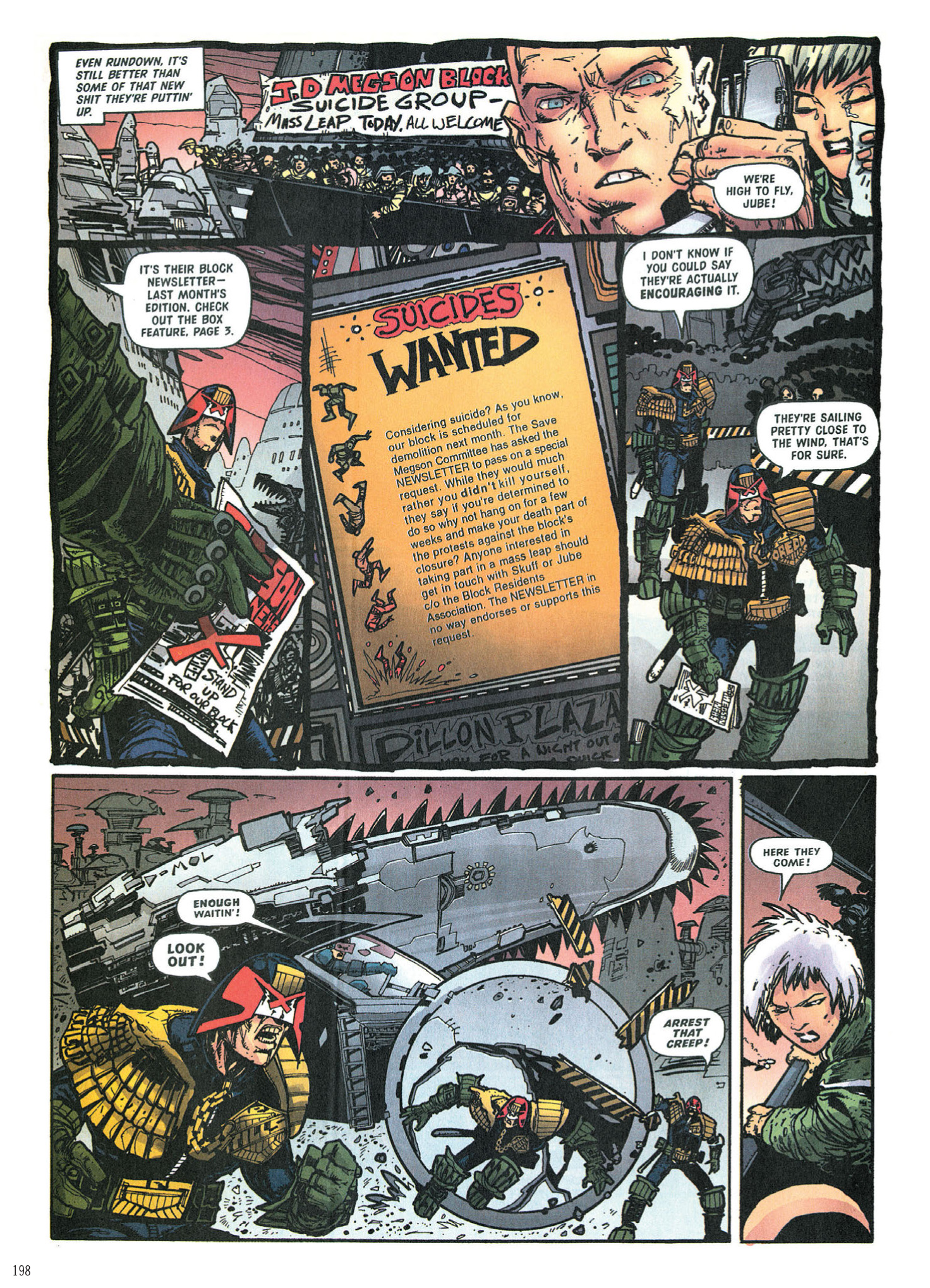 Read online Judge Dredd: The Complete Case Files comic -  Issue # TPB 31 - 199