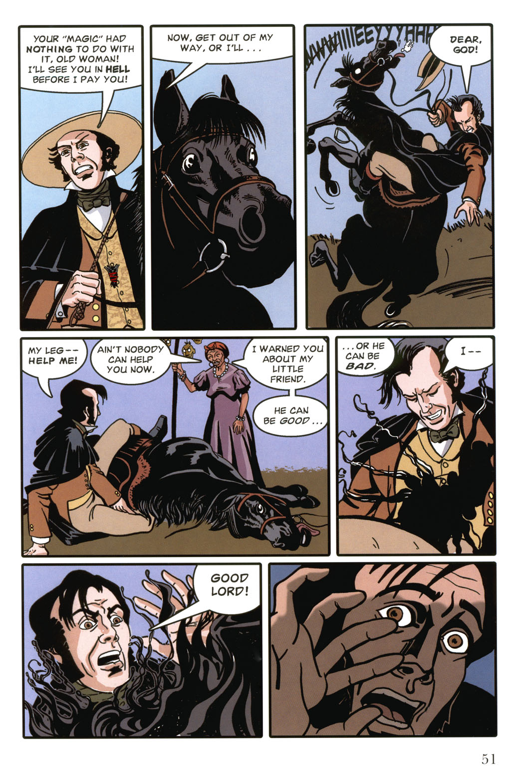 Read online The Dark Horse Book of Witchcraft comic -  Issue # TPB - 53