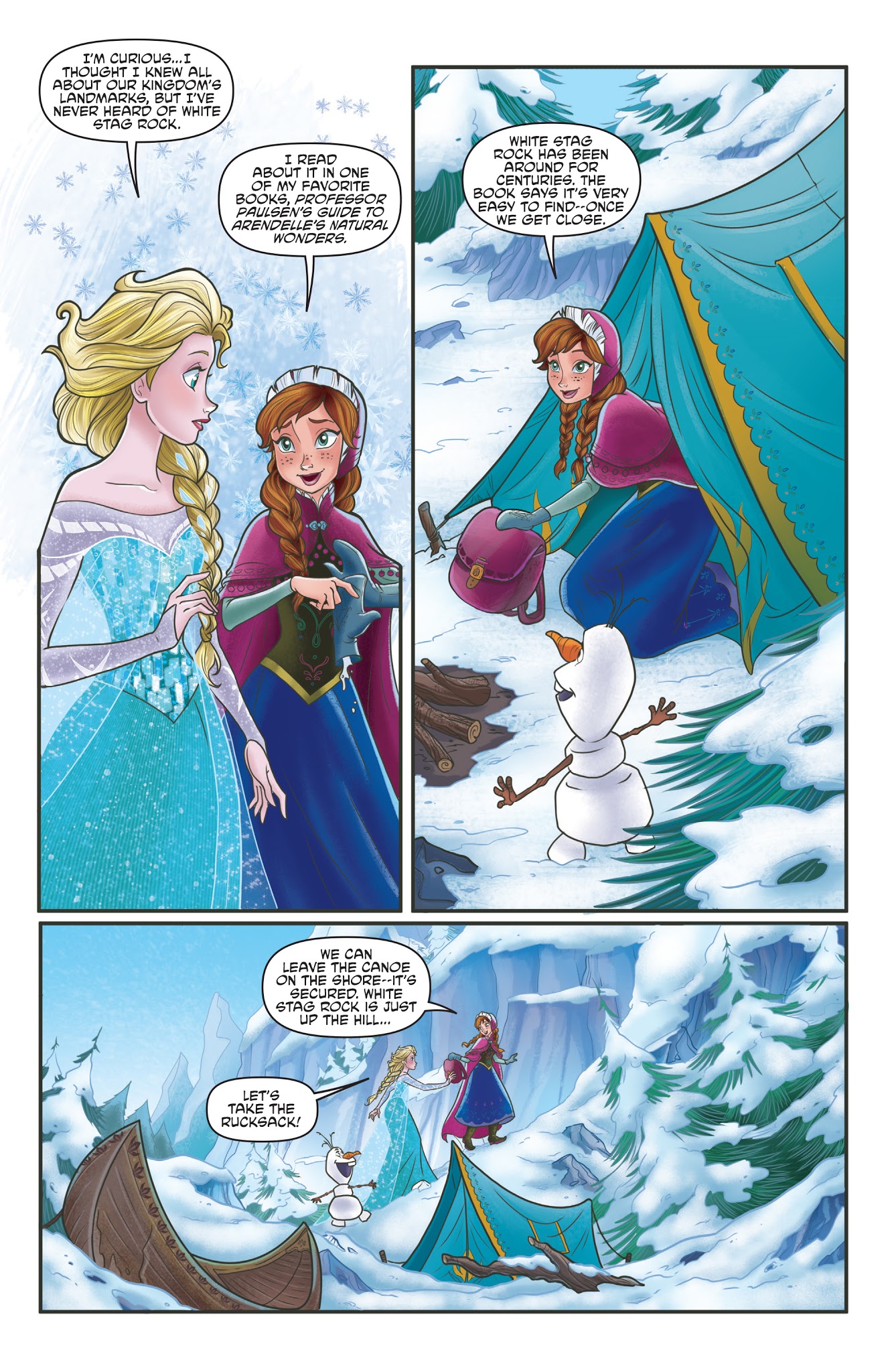 Read online Disney Frozen comic -  Issue #2 - 11