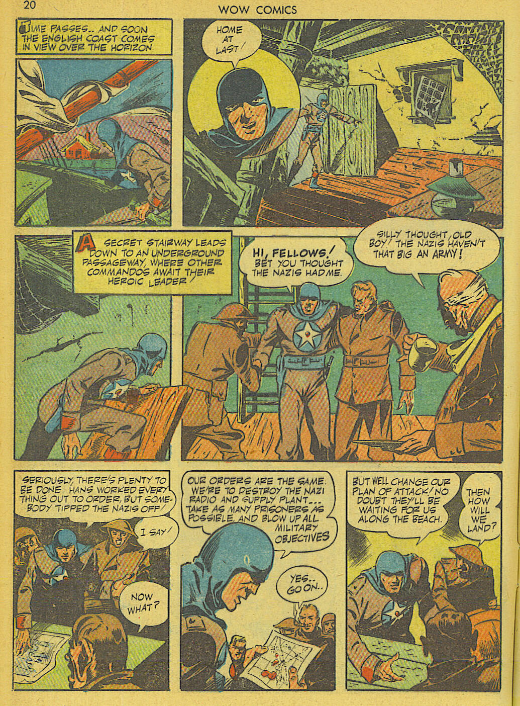 Read online Wow Comics comic -  Issue #6 - 20