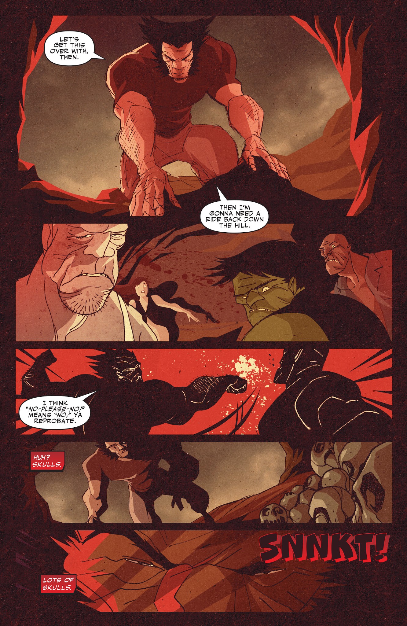 Read online Wolverine: Flies to a Spider comic -  Issue # TPB - 66