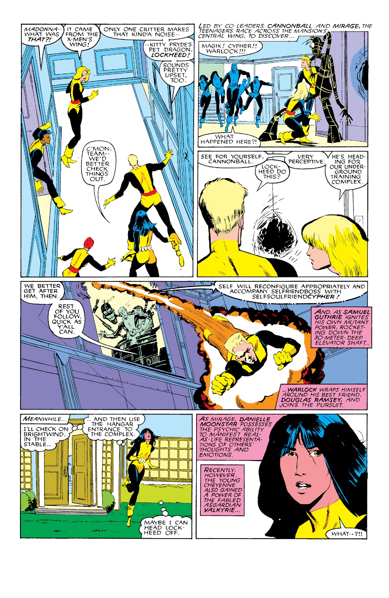 Read online New Mutants Classic comic -  Issue # TPB 6 - 216