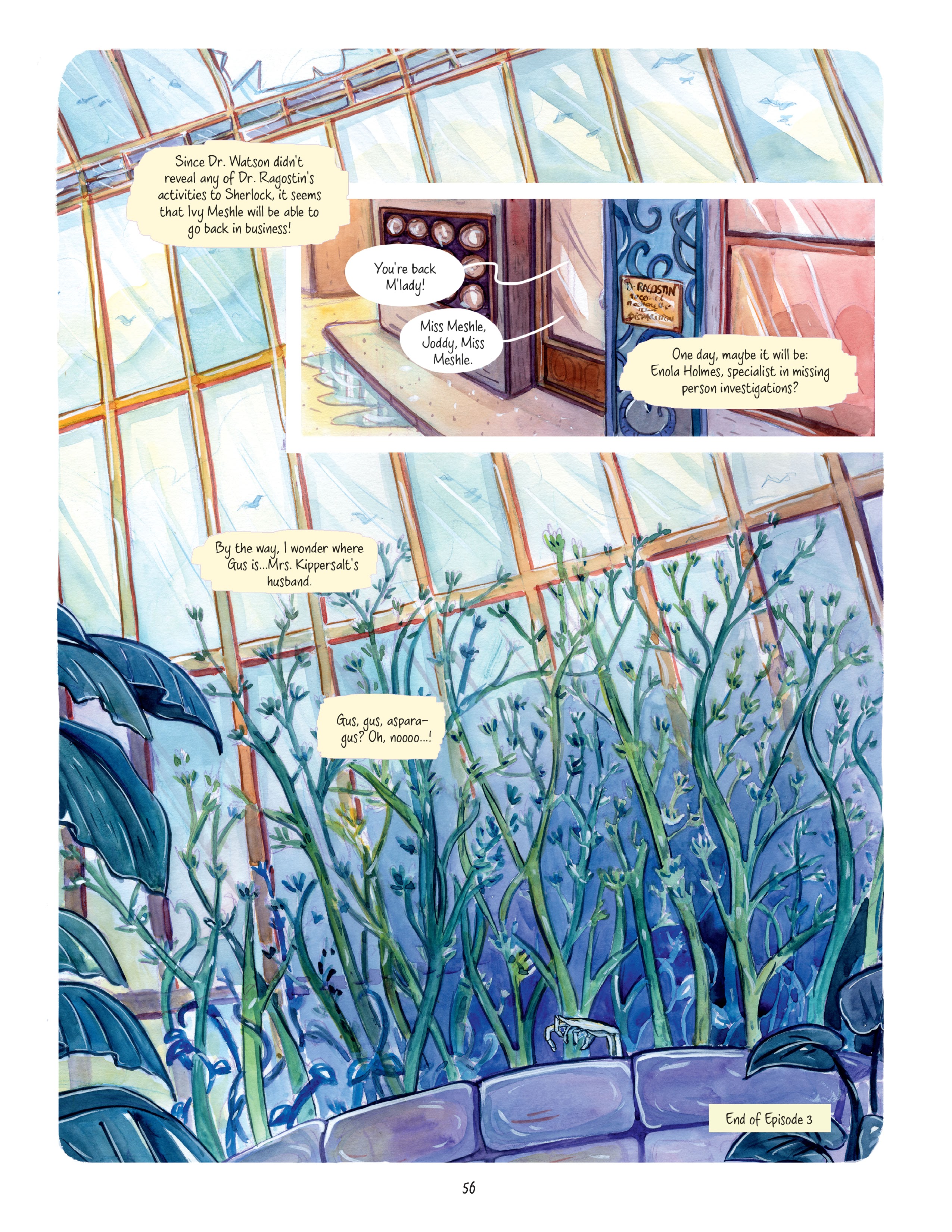 Read online An Enola Holmes Mystery comic -  Issue #3 - 55