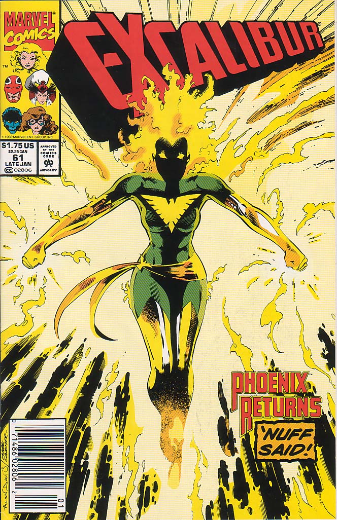 Read online Excalibur (1988) comic -  Issue #61 - 1