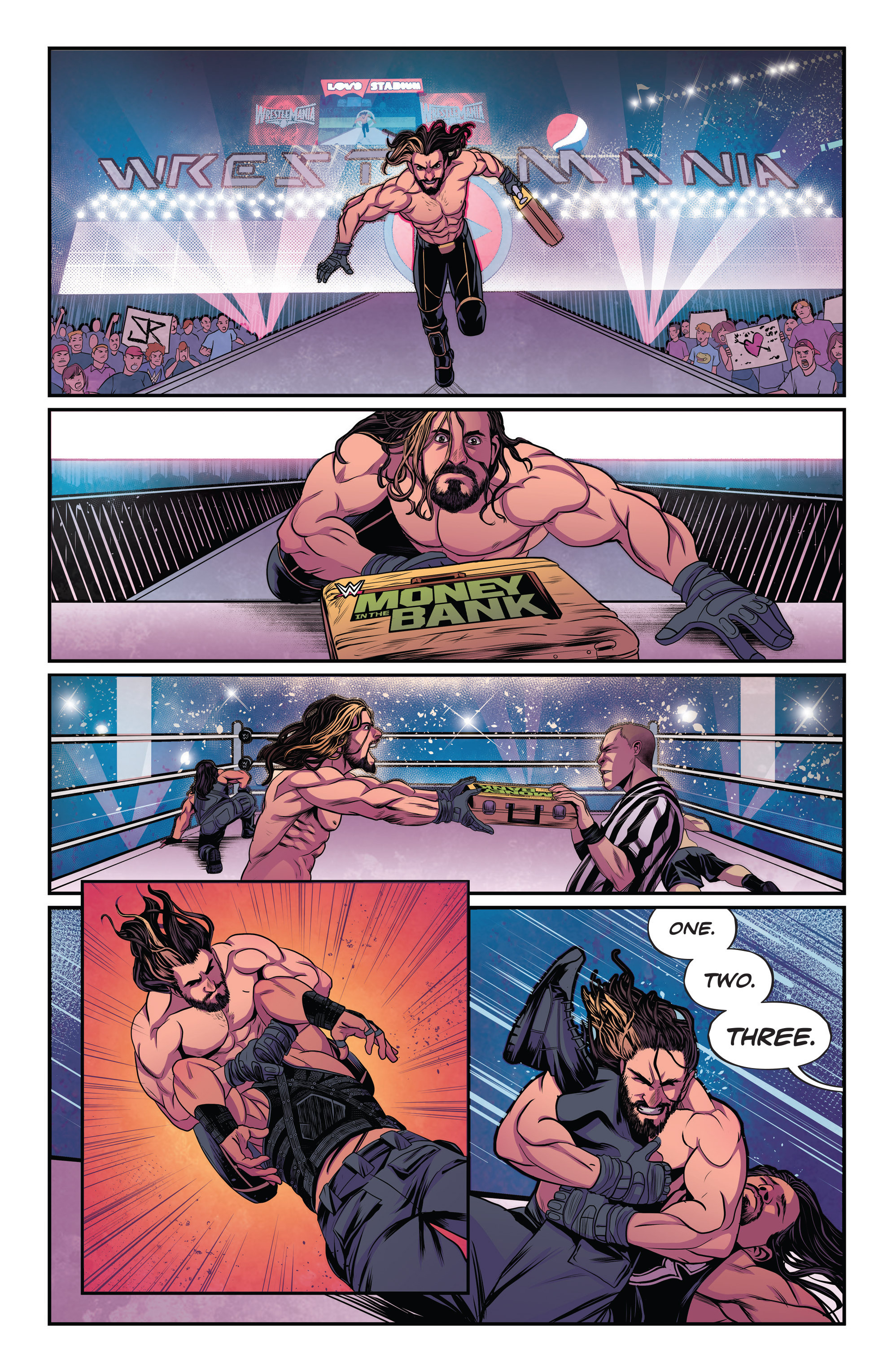Read online WWE comic -  Issue #1 - 19