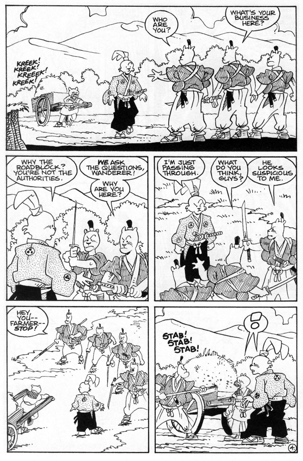 Usagi Yojimbo (1996) Issue #56 #56 - English 6