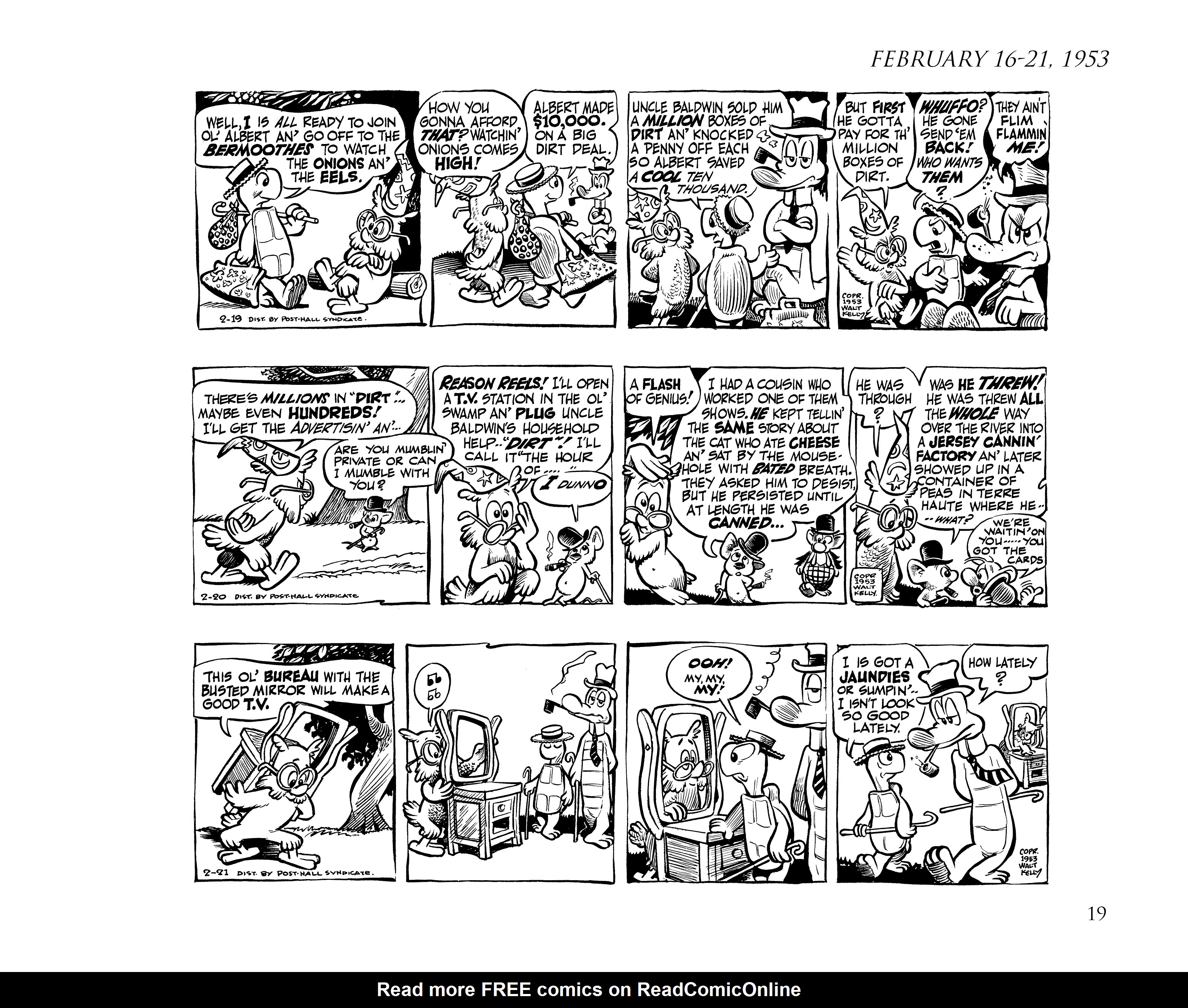 Read online Pogo by Walt Kelly: The Complete Syndicated Comic Strips comic -  Issue # TPB 3 (Part 1) - 31