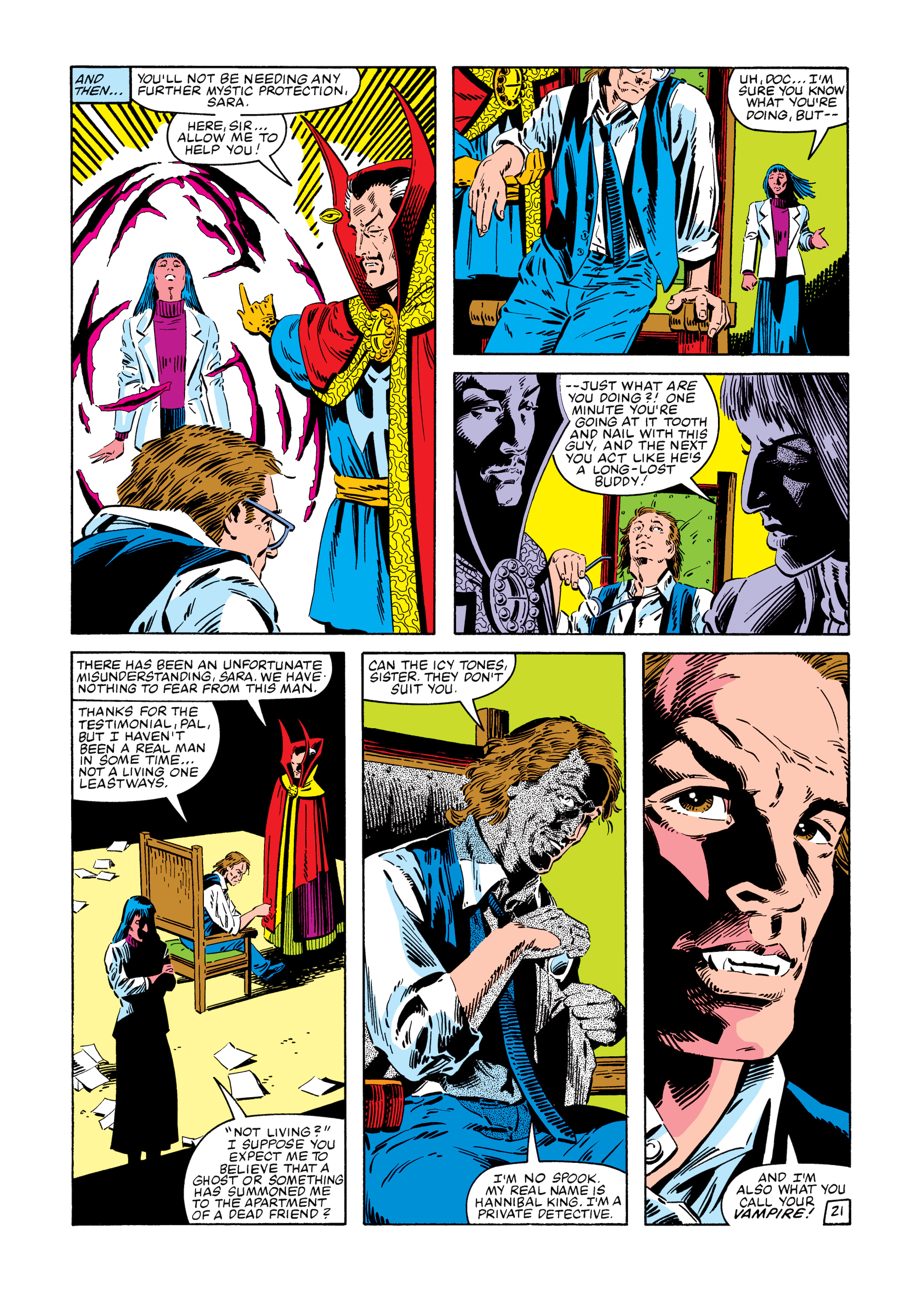Read online Marvel Masterworks: Doctor Strange comic -  Issue # TPB 10 (Part 1) - 28