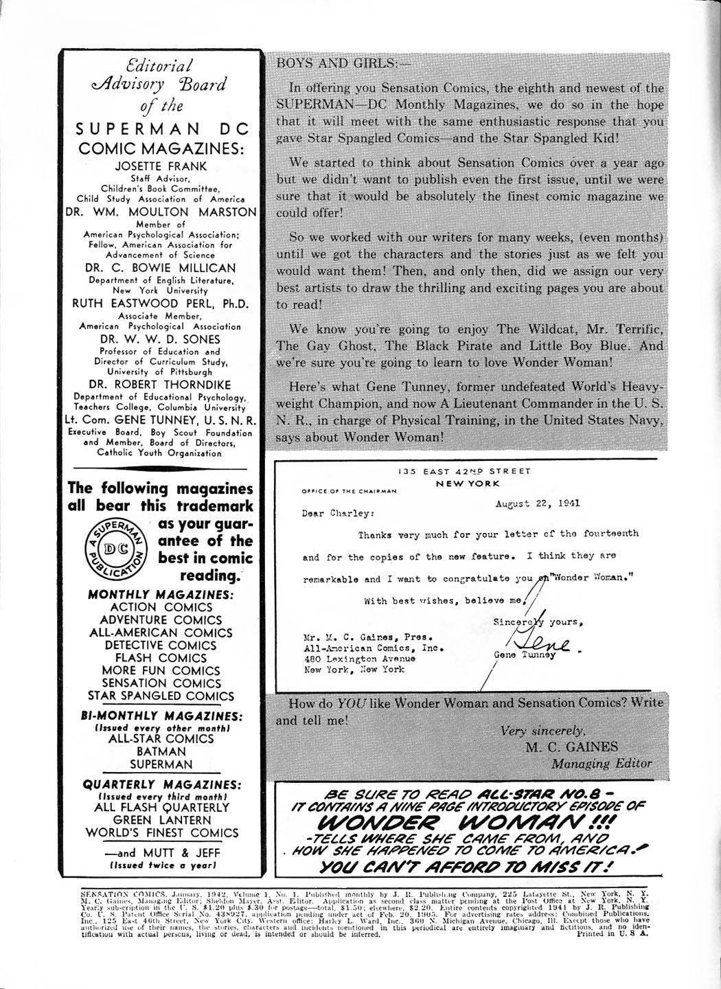 Read online Sensation (Mystery) Comics comic -  Issue #1 - 2