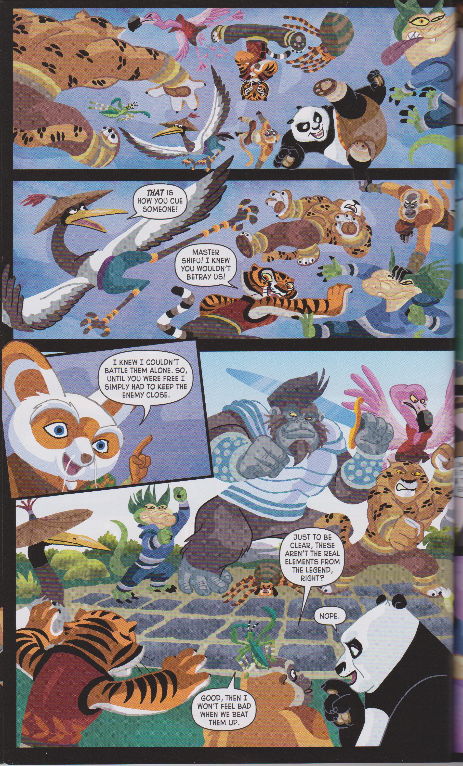 Read online Kung Fu Panda Everyone is Kung Fu Fighting comic -  Issue # TPB (Part 2) - 12