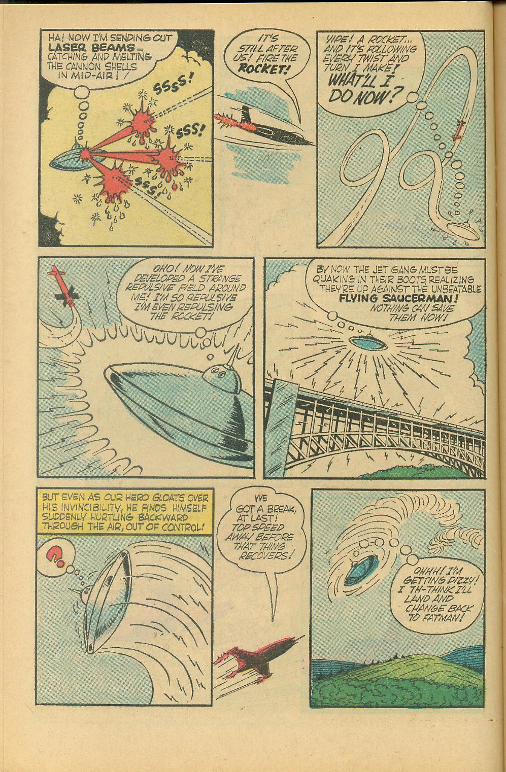 Read online Fatman, The Human Flying Saucer comic -  Issue #1 - 20