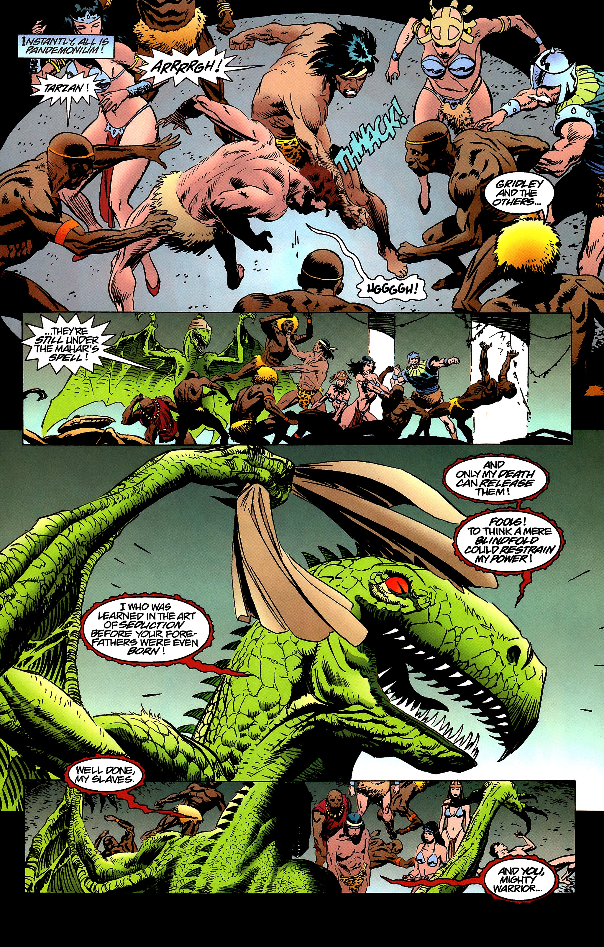 Read online Tarzan vs. Predator at the Earth's Core comic -  Issue #3 - 24