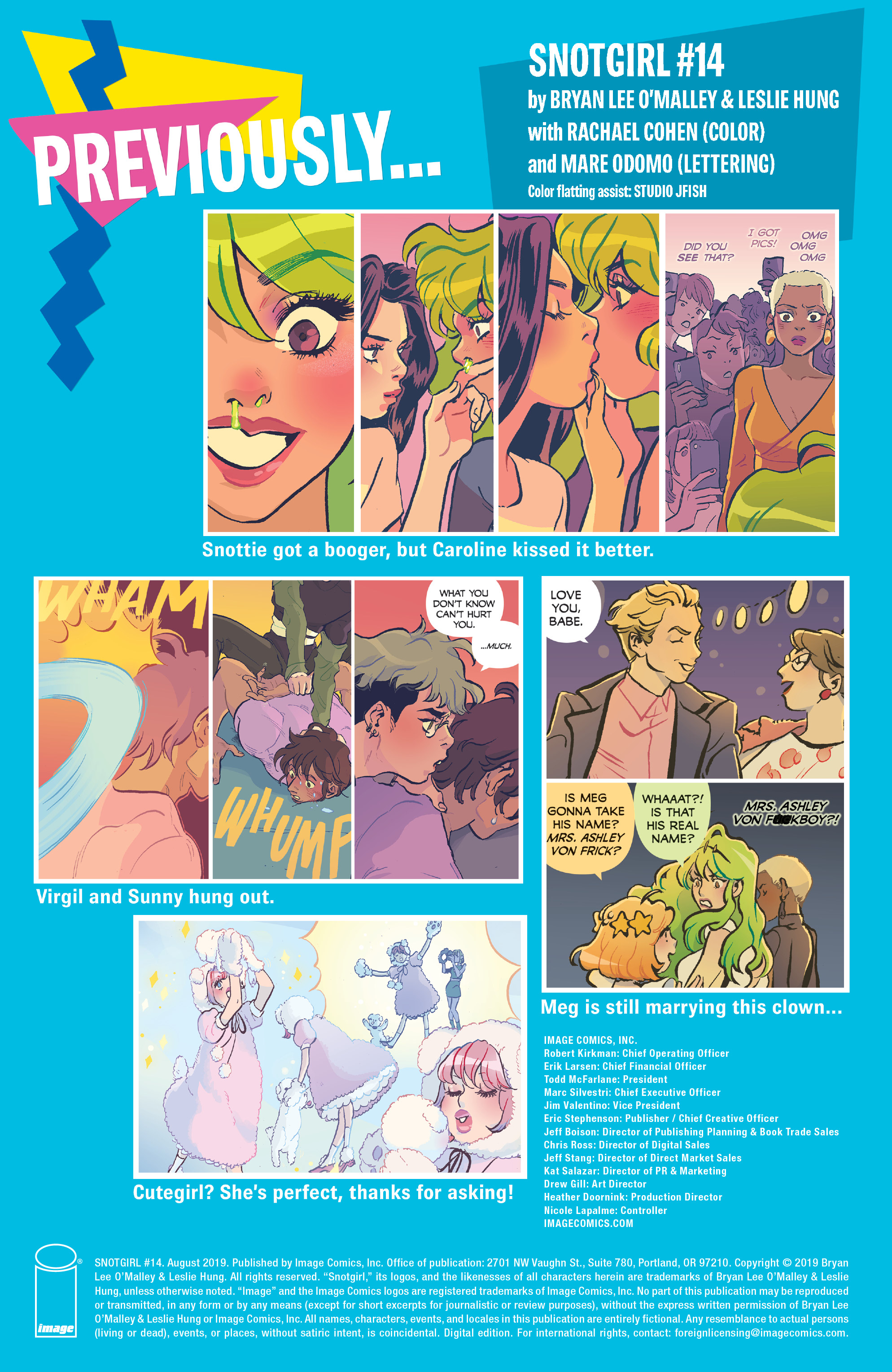 Read online Snotgirl comic -  Issue #14 - 2