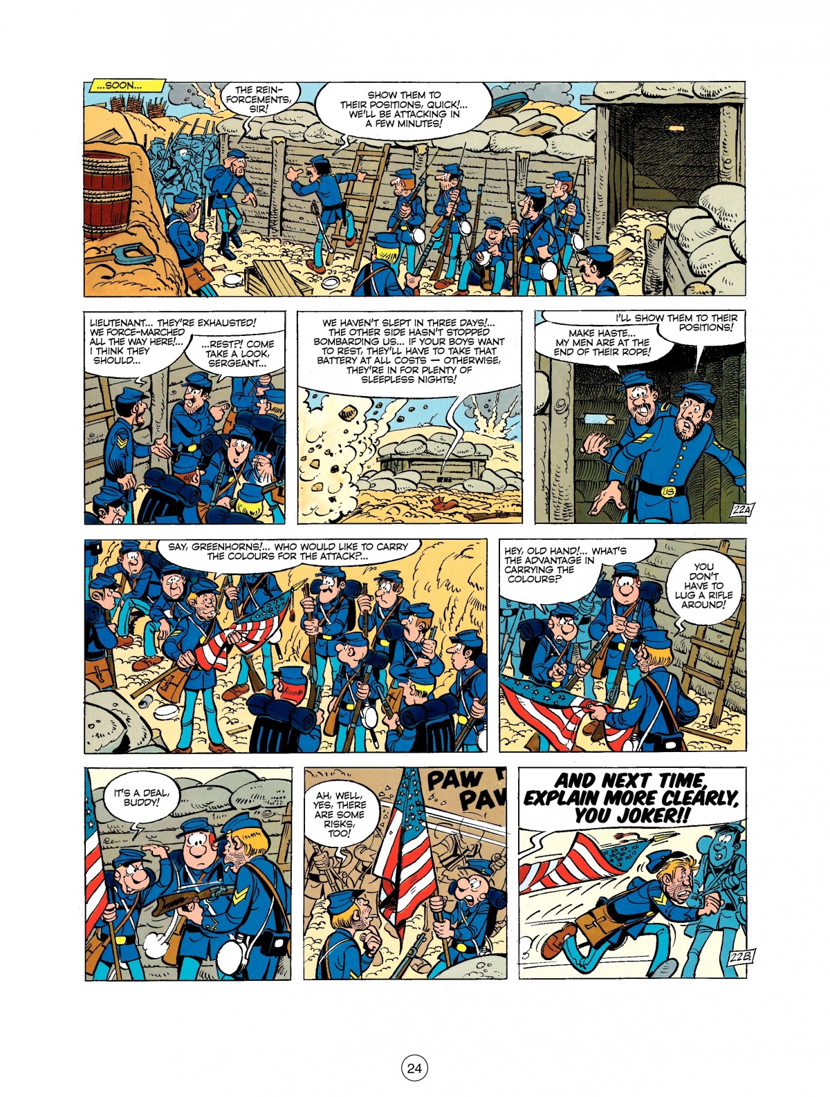 Read online The Bluecoats comic -  Issue #8 - 24