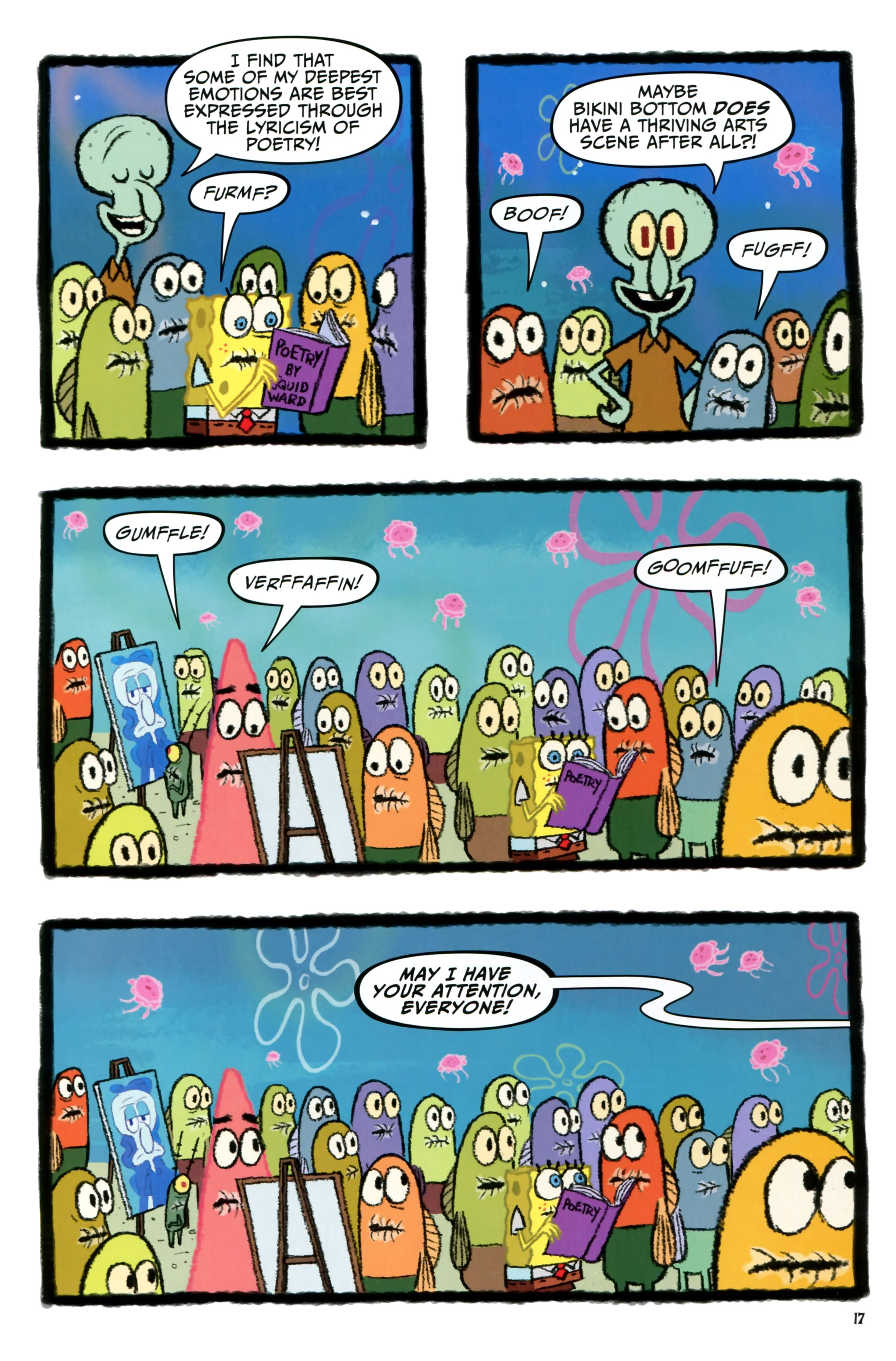 Read online Spongebob Freestyle Funnies comic -  Issue # FCBD 2015 - 19